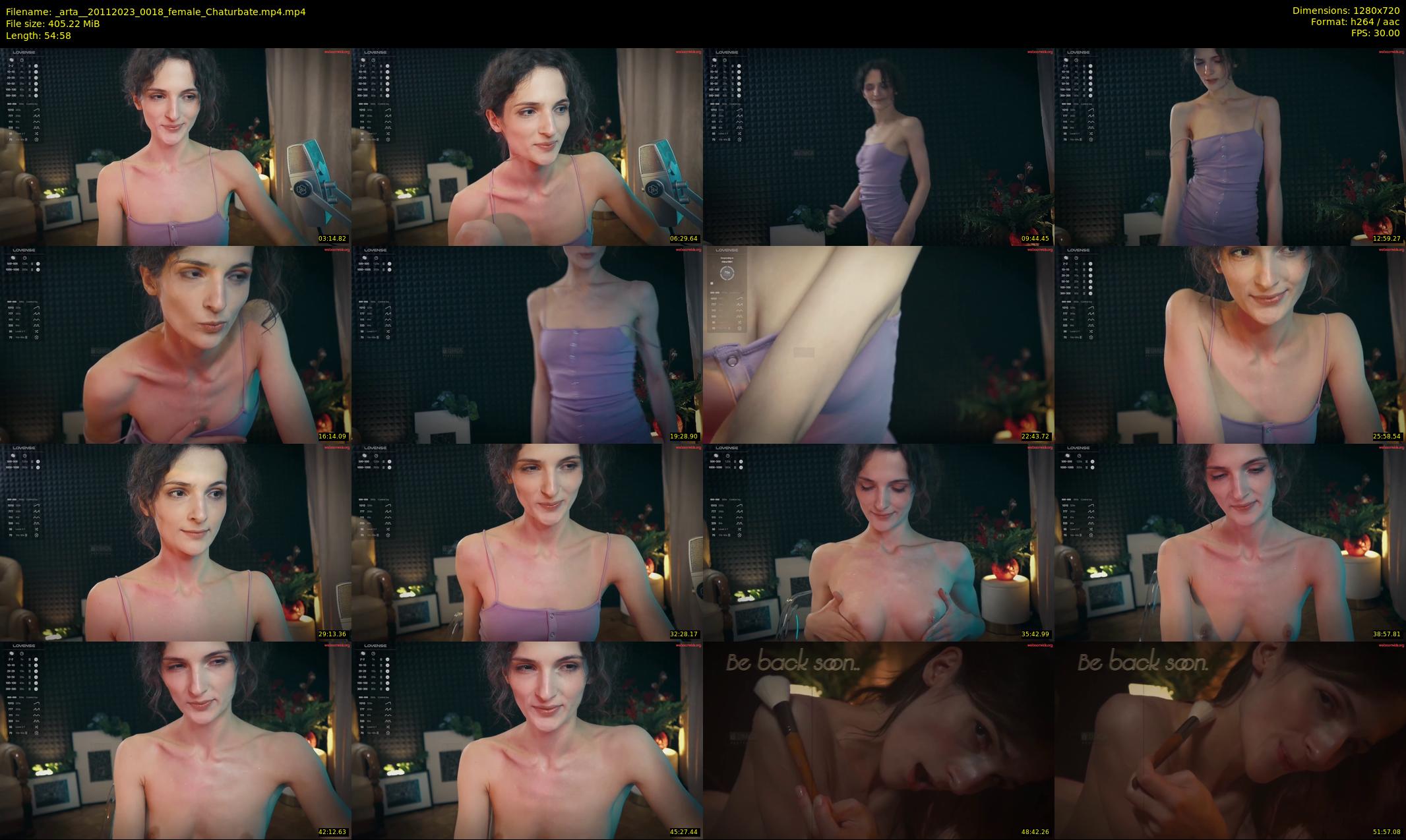 _arta_ — 55 minute Chaturbate female cam show recording, 720p, Nov 20, 2023