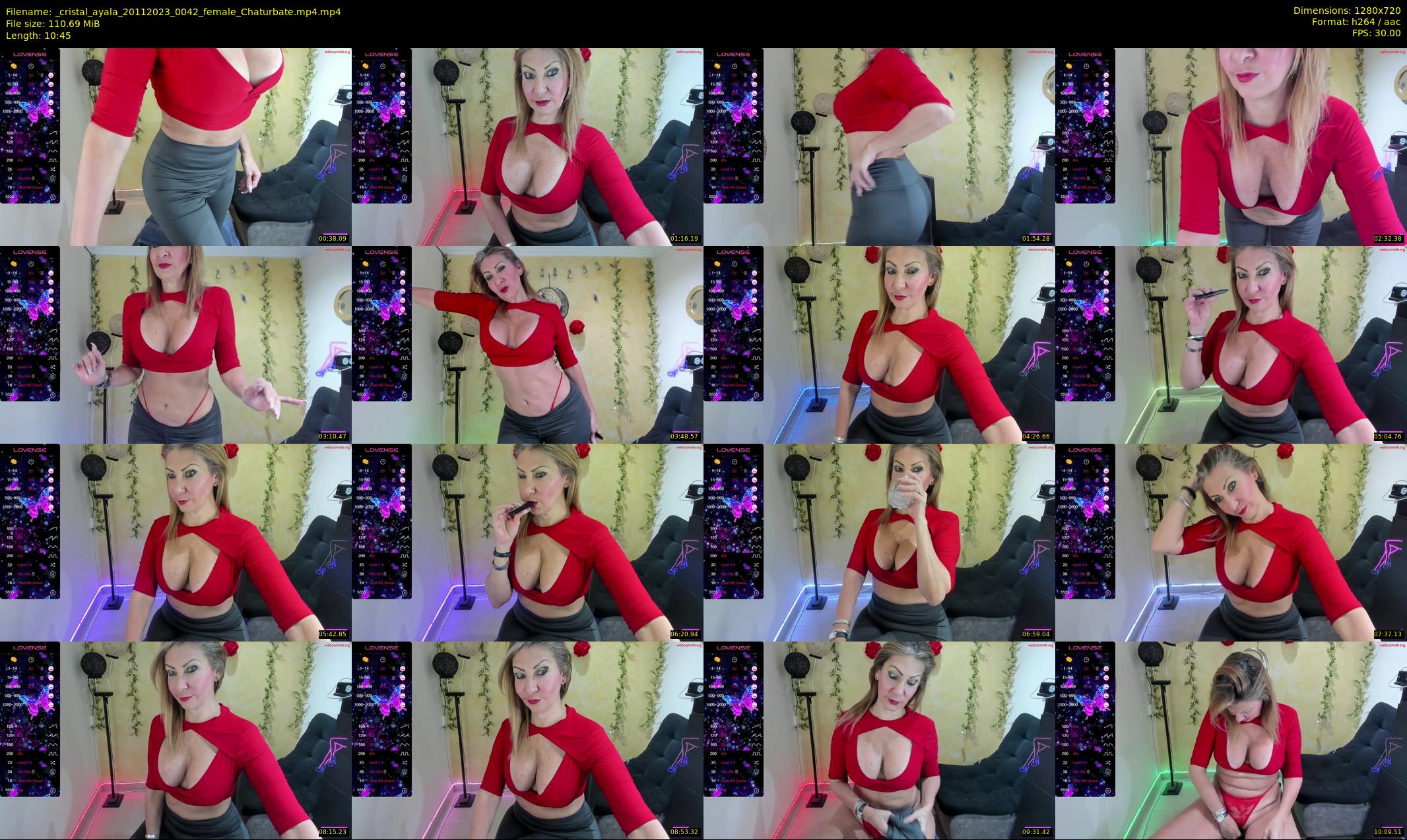 _cristal_ayala — 11 minute Chaturbate female cam show recording, 720p, Nov 20, 2023