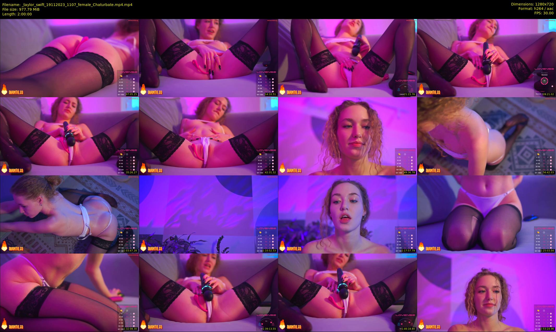 _taylor_swift — 120 minute Chaturbate female cam show recording, 720p, Nov 19, 2023