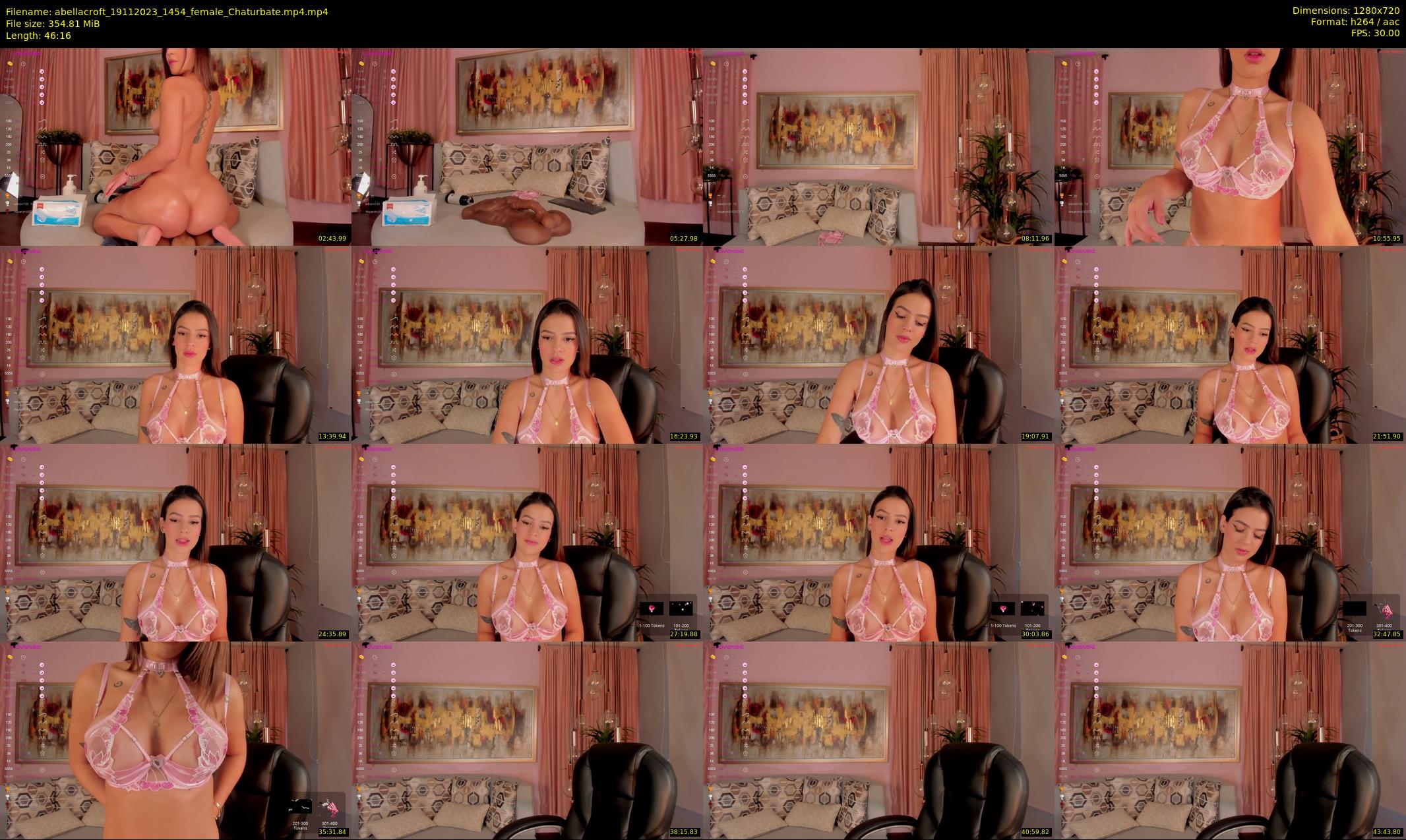 abellacroft — 47 minute Chaturbate female cam show recording, 720p, Nov 19, 2023