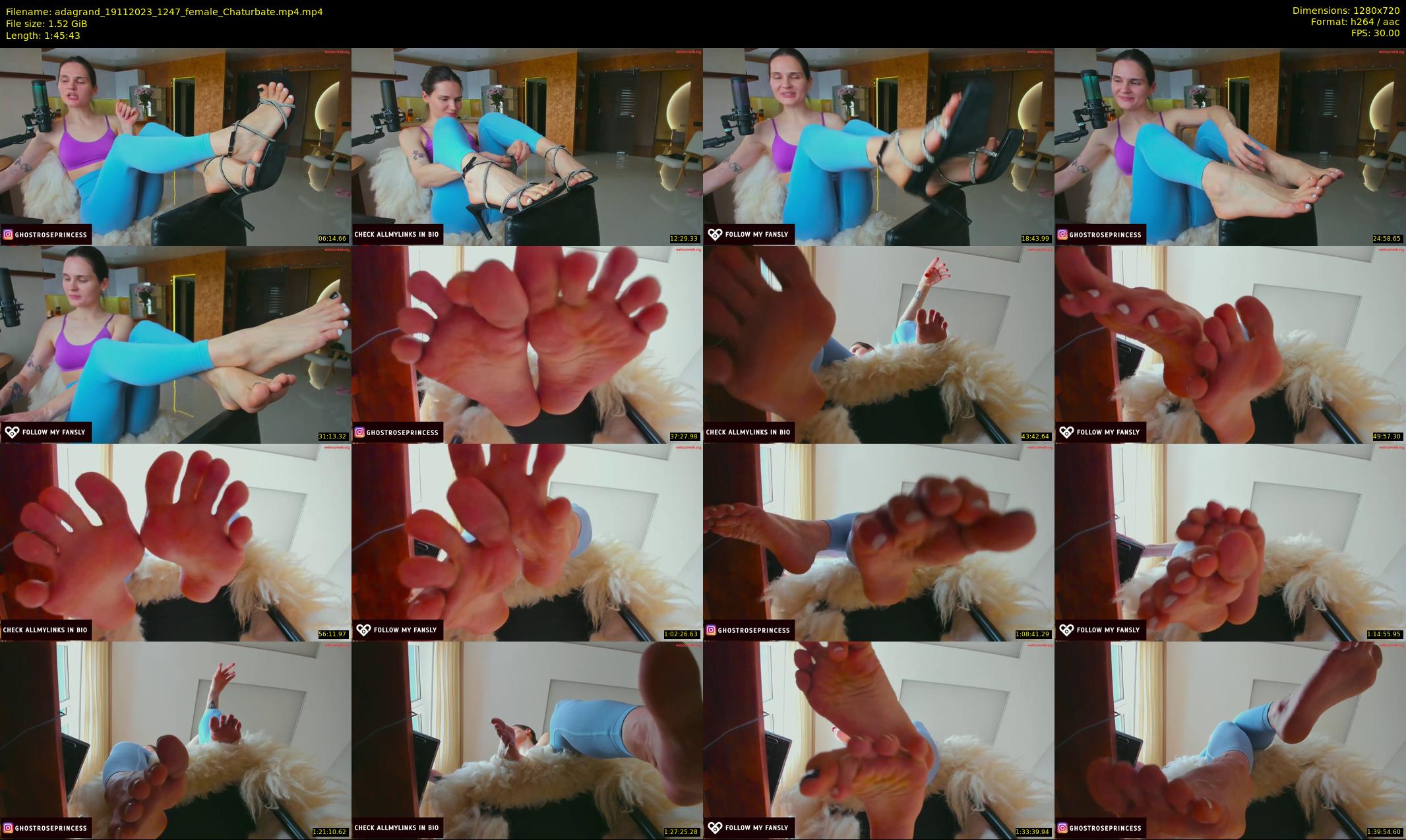 adagrand — 106 minute Chaturbate female cam show recording, 720p, Nov 19, 2023