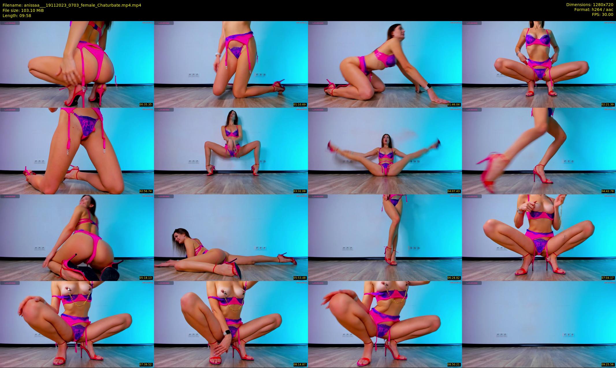 anissaa__ — 10 minute Chaturbate female cam show recording, 720p, Nov 19, 2023