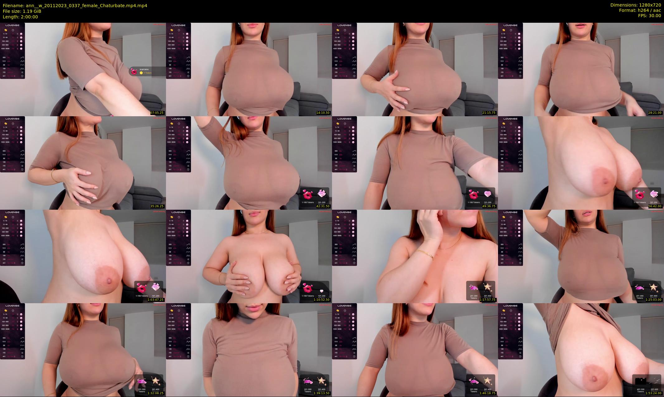 ann__w — 120 minute Chaturbate female cam show recording, 720p, Nov 20, 2023