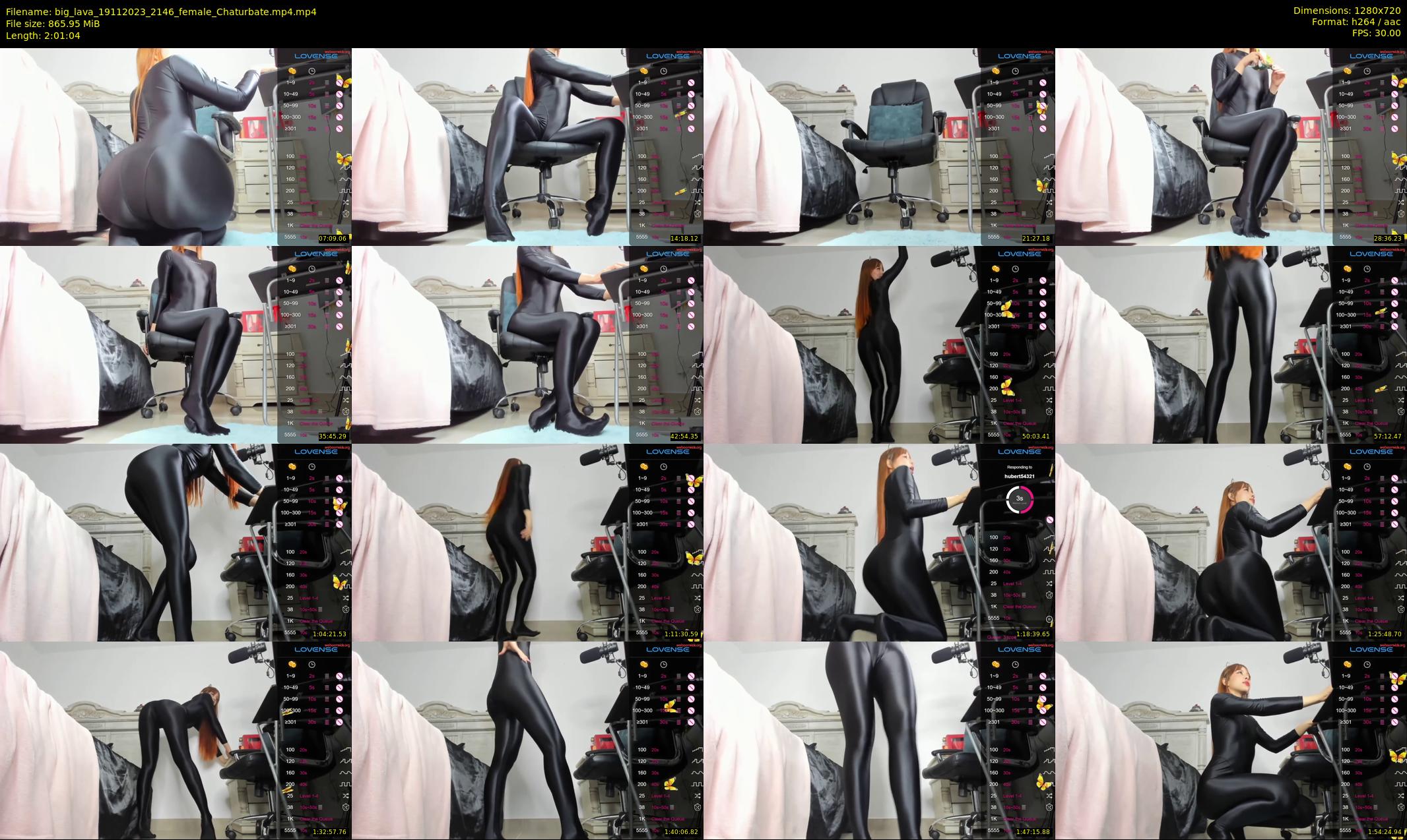 big_lava — 122 minute Chaturbate female cam show recording, 720p, Nov 19, 2023