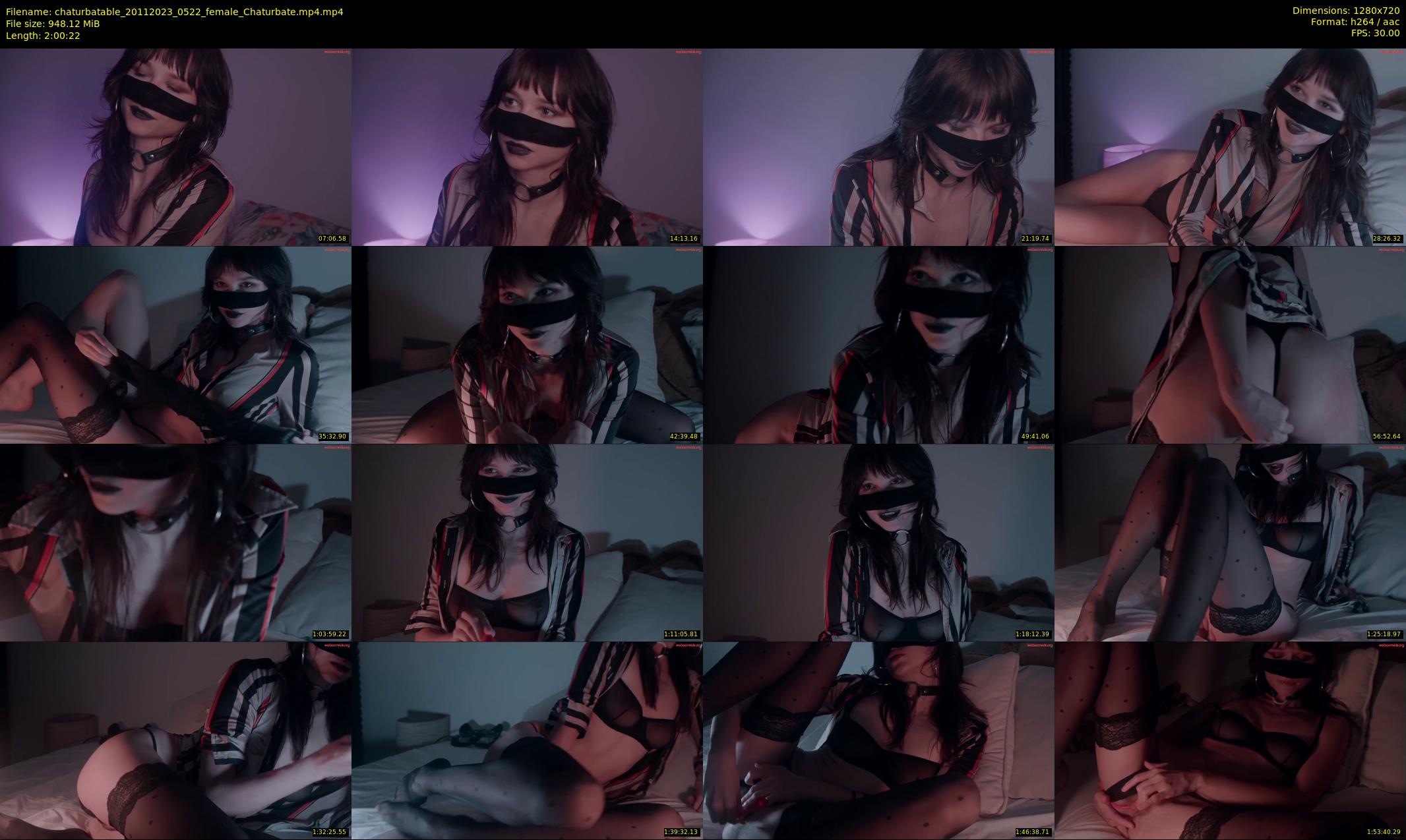 chaturbatable — 121 minute Chaturbate couple cam show recording, 720p, Nov 20, 2023