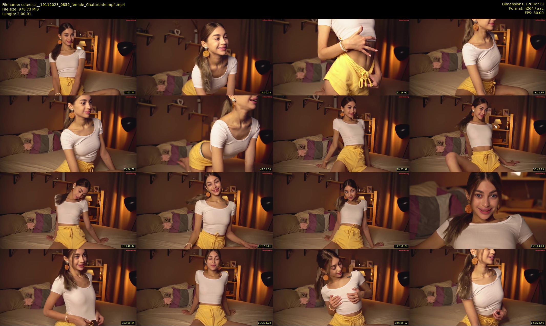 cuteelsa_ — 121 minute Chaturbate female cam show recording, 720p, Nov 19, 2023