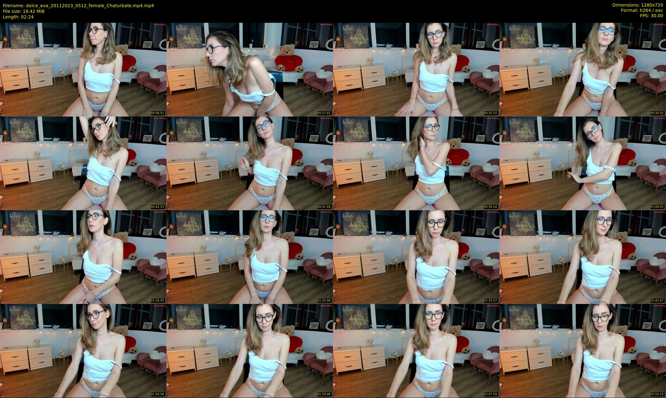 dolce_eva — 3 minute Chaturbate female cam show recording, 720p, Nov 20, 2023