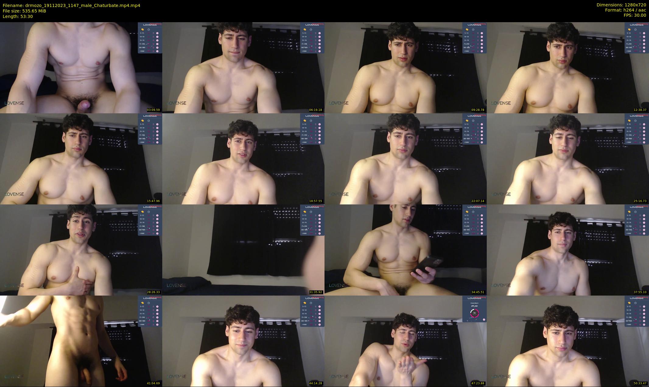 drmozo — 54 minute Chaturbate male cam show recording, 720p, Nov 19, 2023