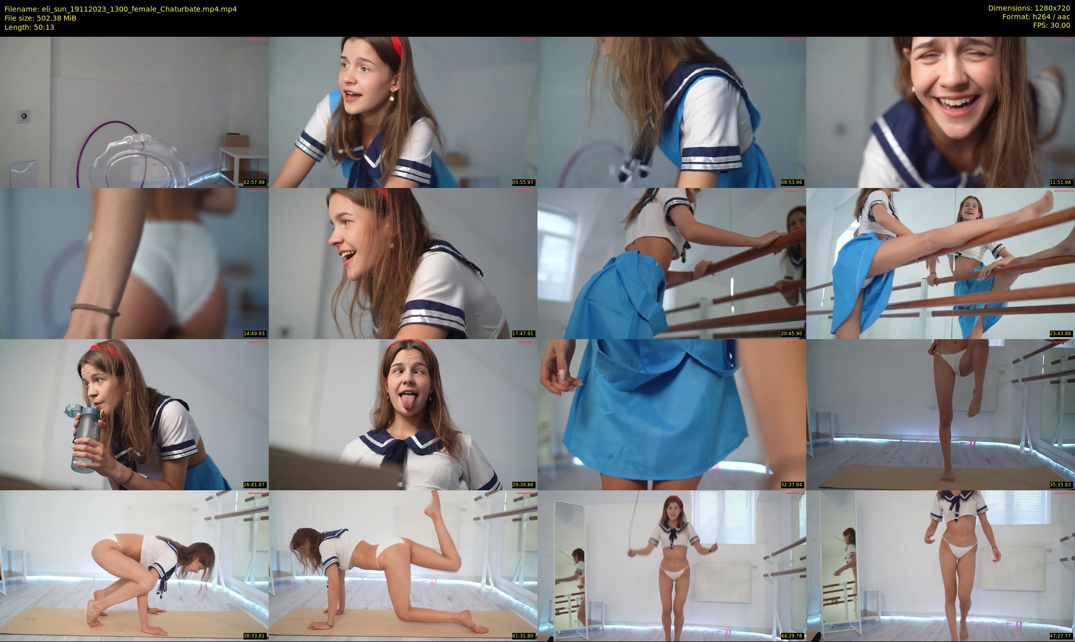 eli_sun — 51 minute Chaturbate female cam show recording, 720p, Nov 19, 2023