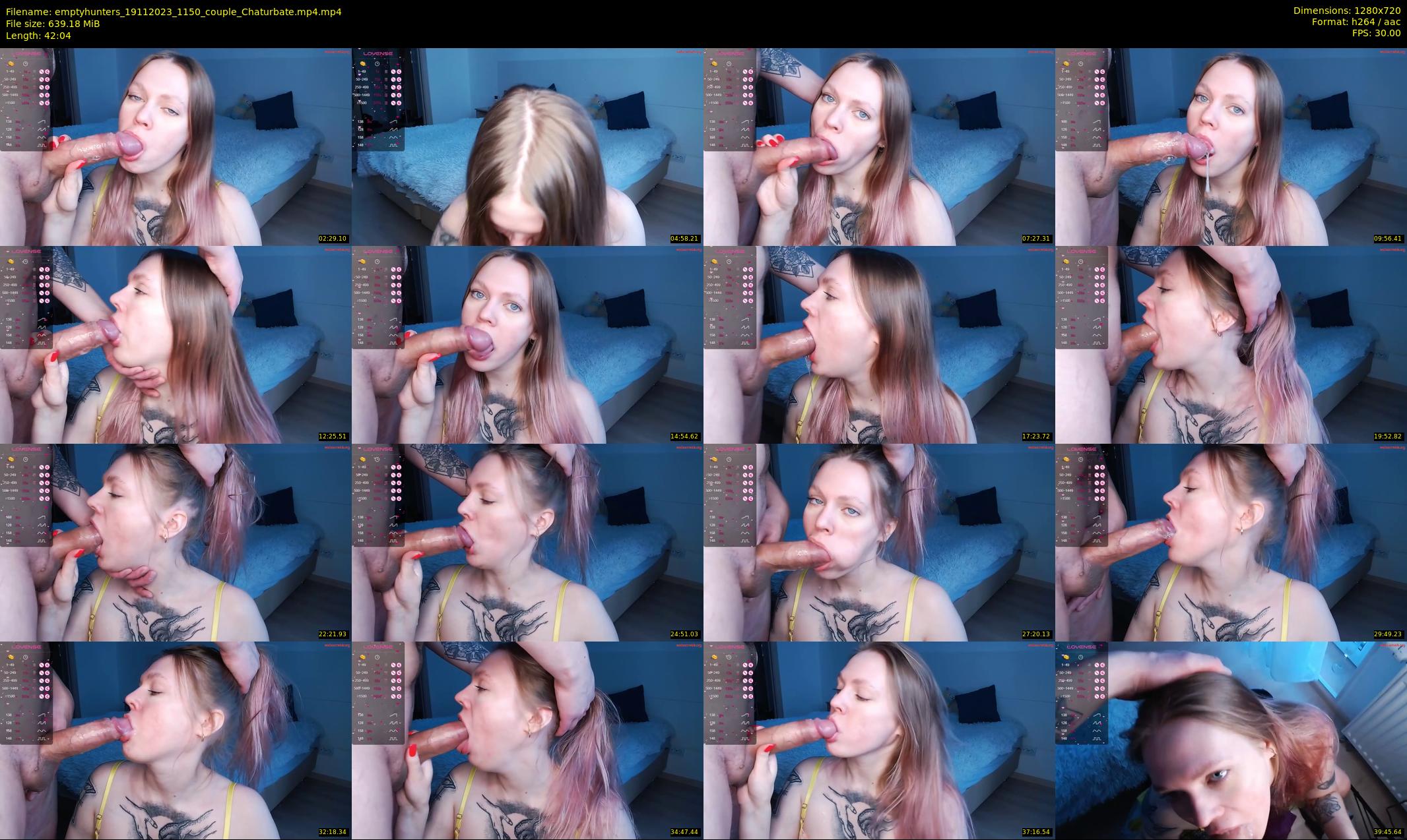 emptyhunters — 43 minute Chaturbate couple cam show recording, 720p, Nov 19, 2023