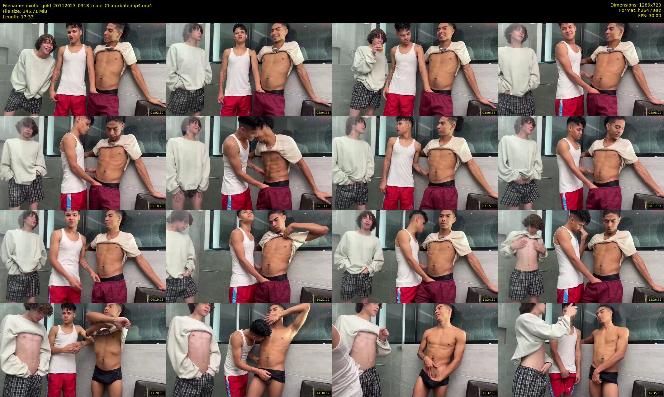 exotic_gold — 18 minute Chaturbate male cam show recording, 720p, Nov 20, 2023