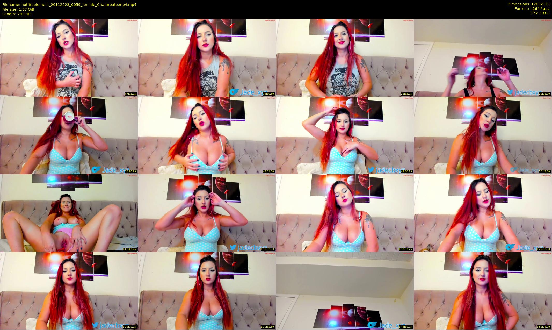 hotfireelement — 120 minute Chaturbate couple cam show recording, 720p, Nov 20, 2023