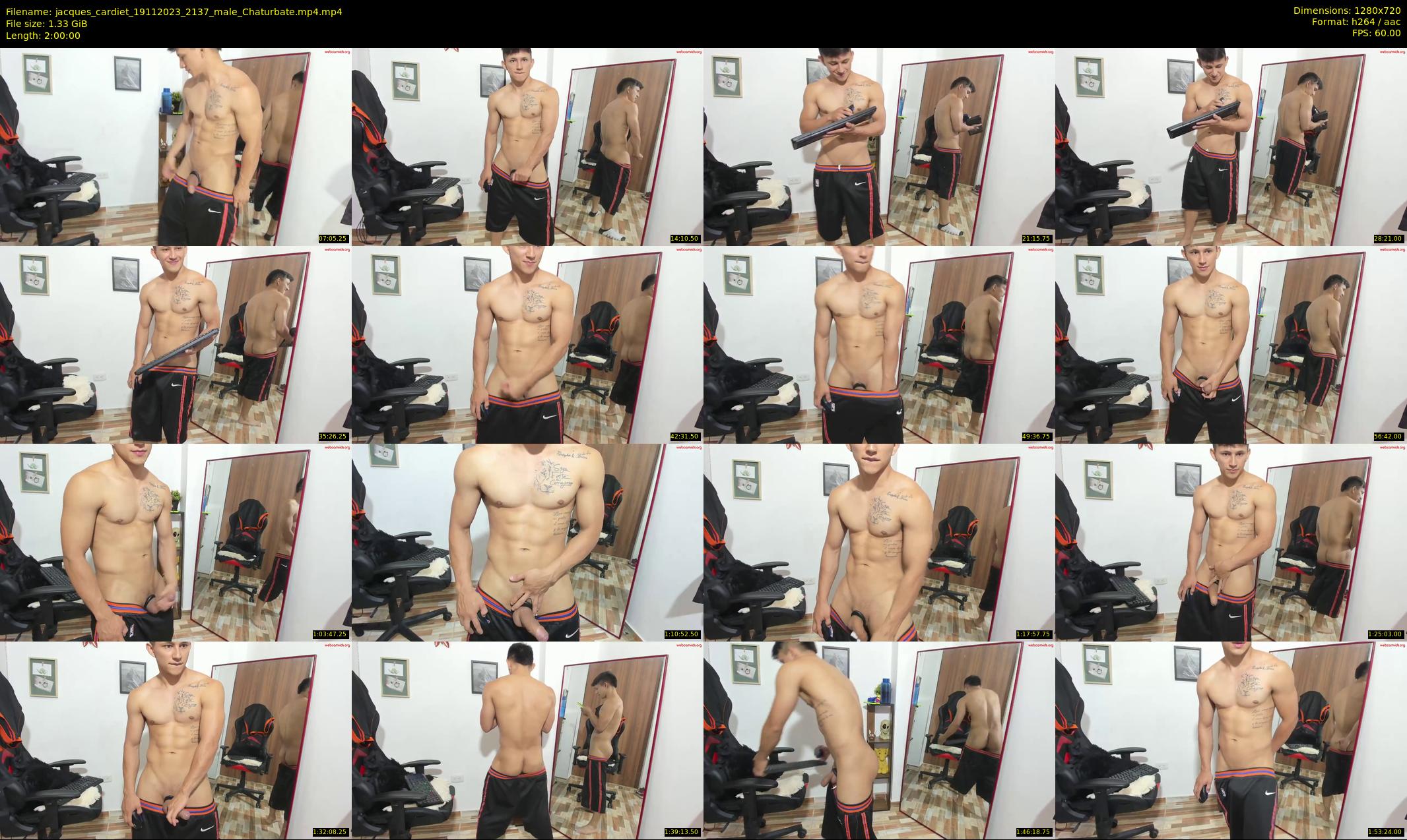 jacques_cardiet — 120 minute Chaturbate male cam show recording, 720p, Nov 19, 2023