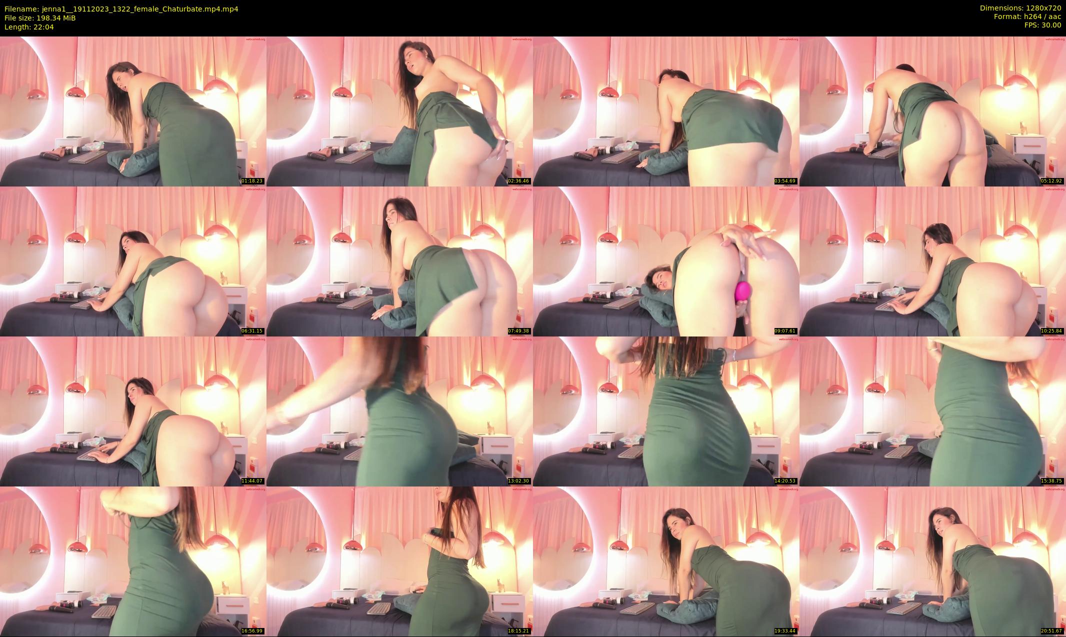 jenna1_ — 23 minute Chaturbate female cam show recording, 720p, Nov 19, 2023