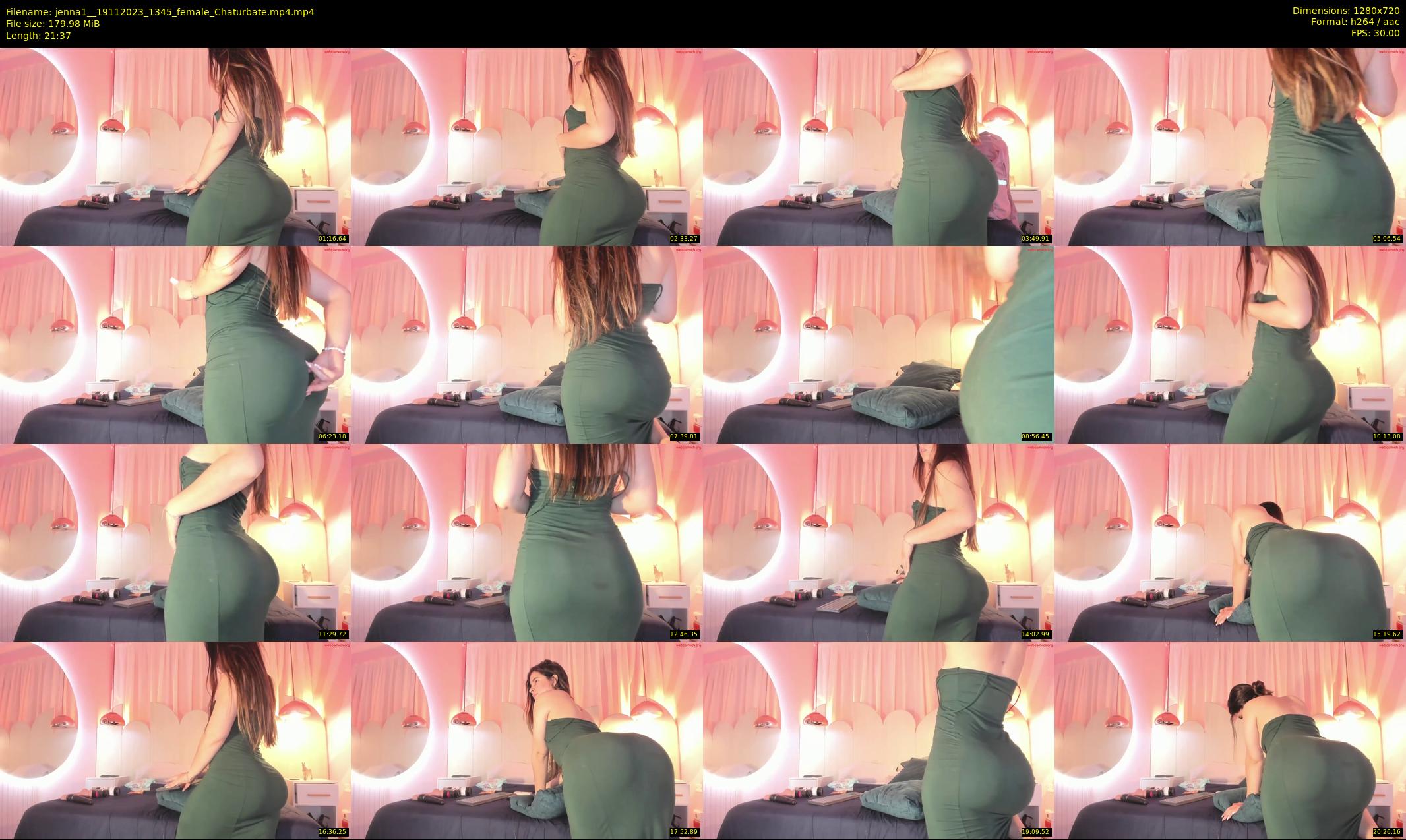 jenna1_ — 22 minute Chaturbate female cam show recording, 720p, Nov 19, 2023