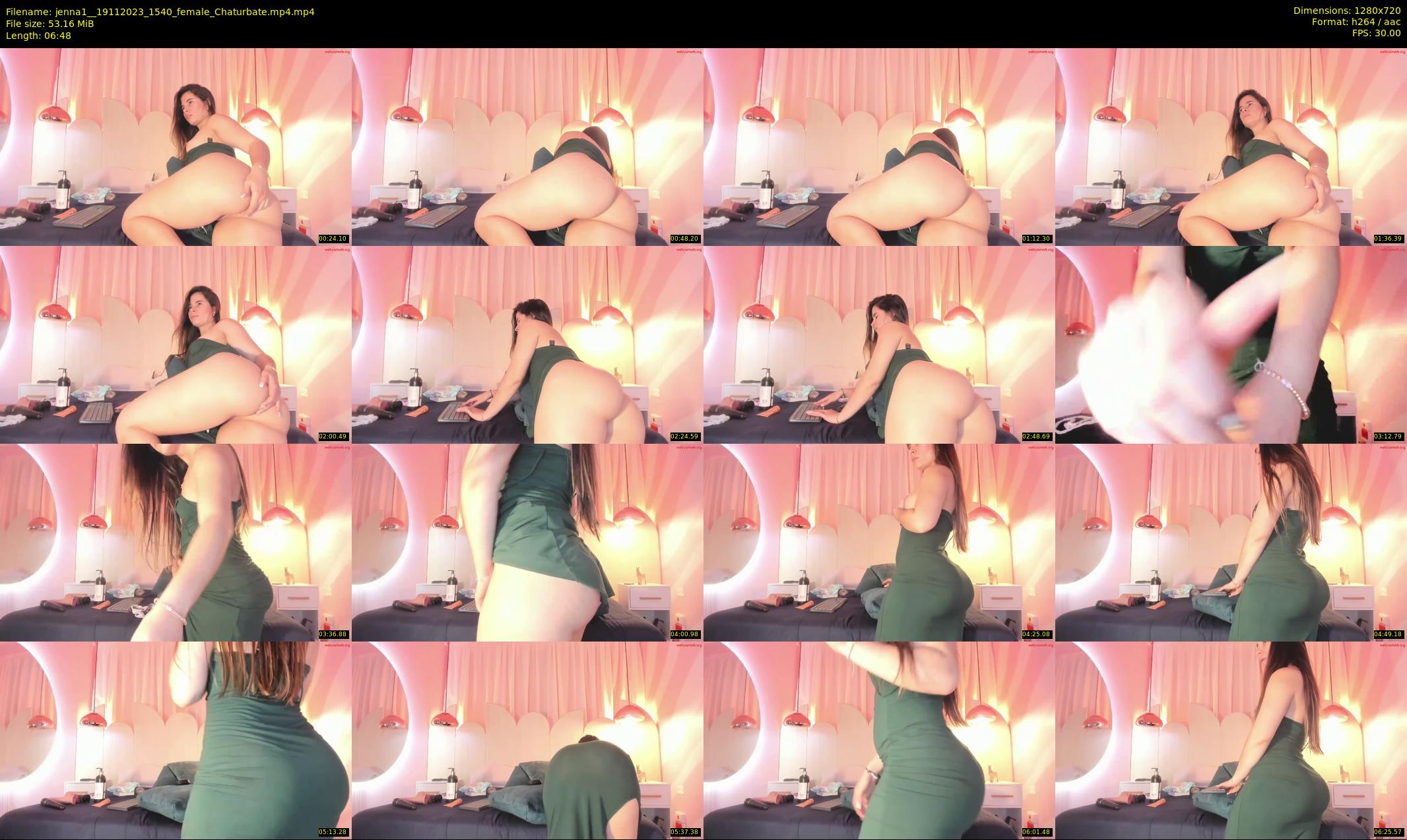 jenna1_ — 7 minute Chaturbate female cam show recording, 720p, Nov 19, 2023