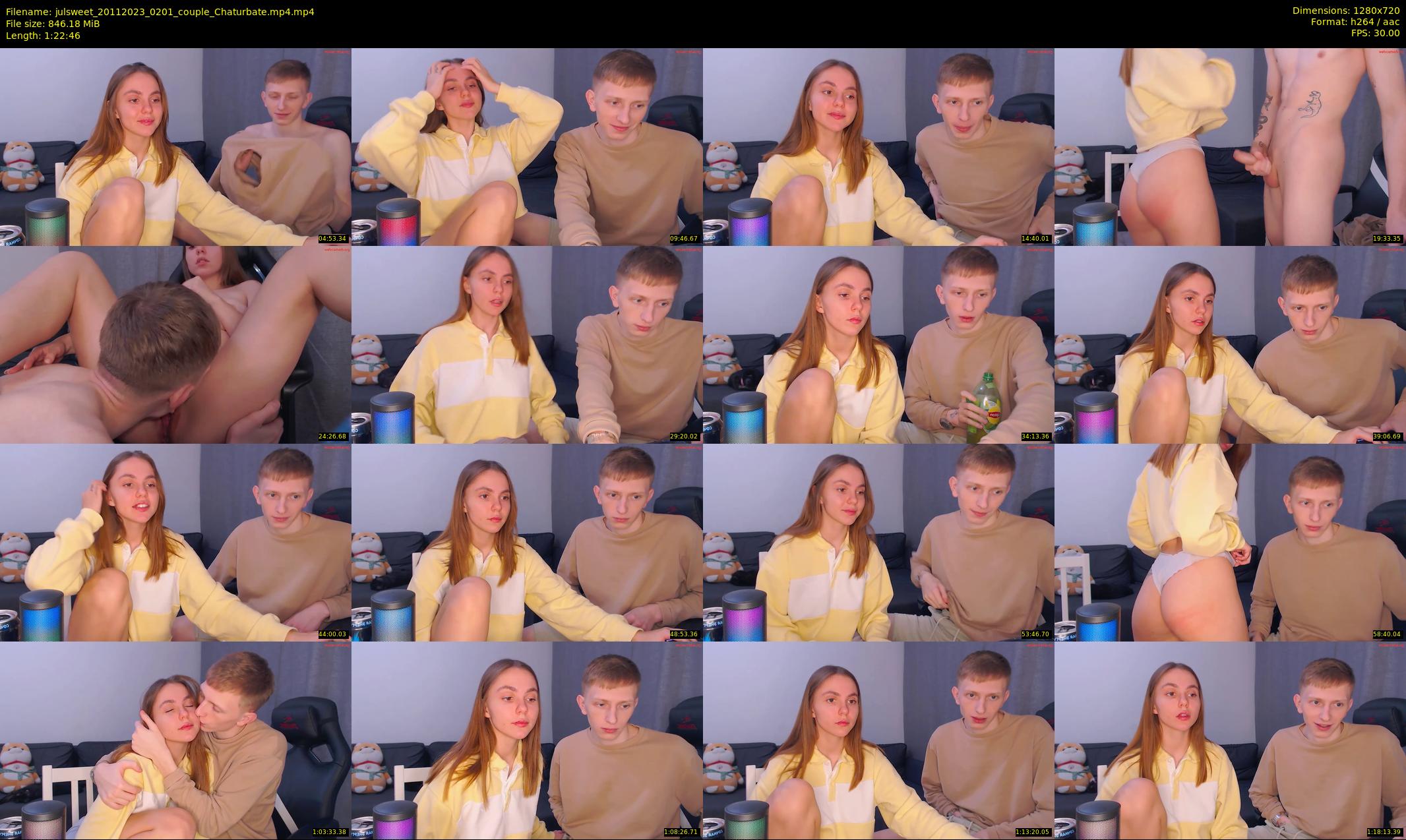 julsweet — 83 minute Chaturbate male cam show recording, 720p, Nov 20, 2023