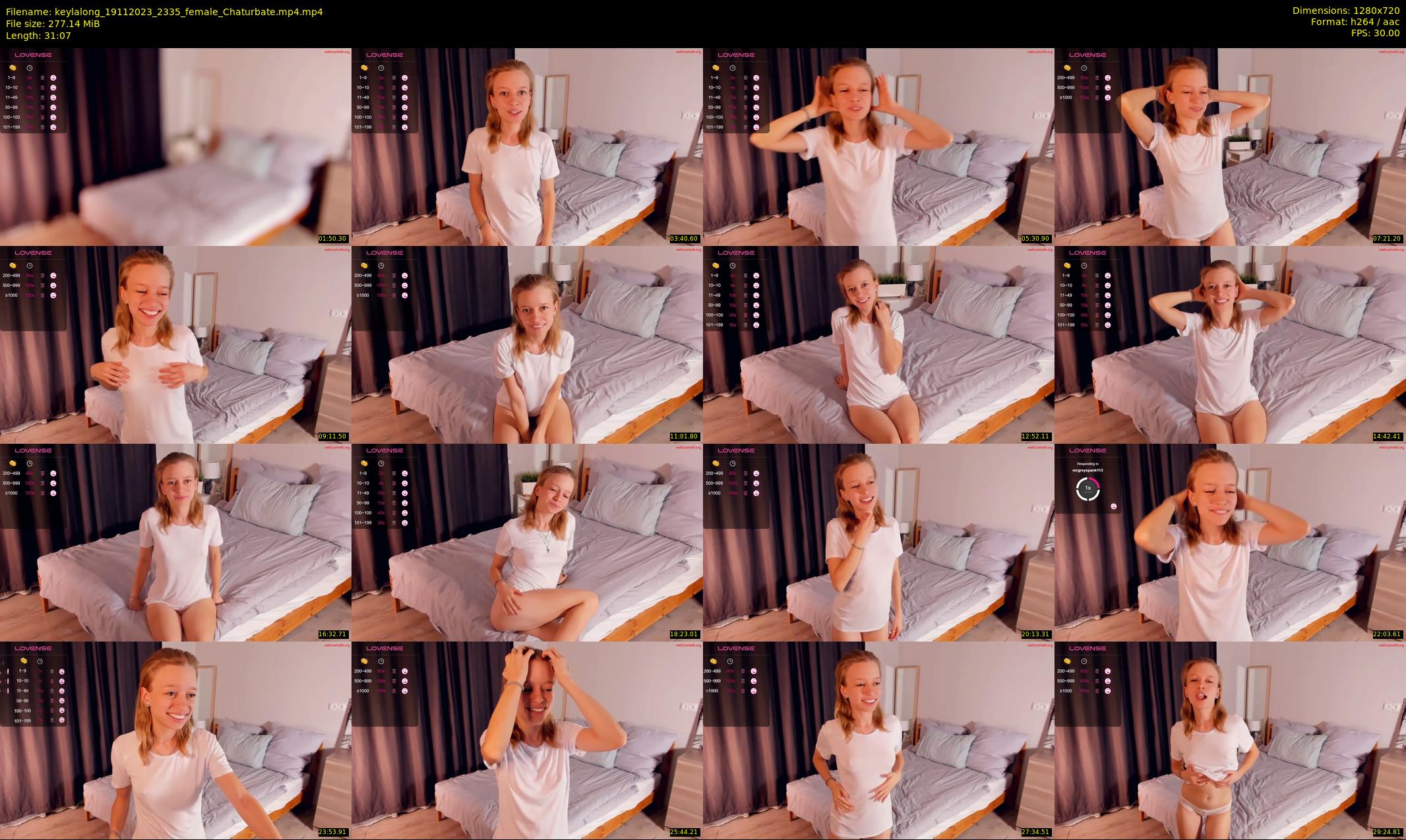 keylalong — 32 minute Chaturbate female cam show recording, 720p, Nov 19, 2023