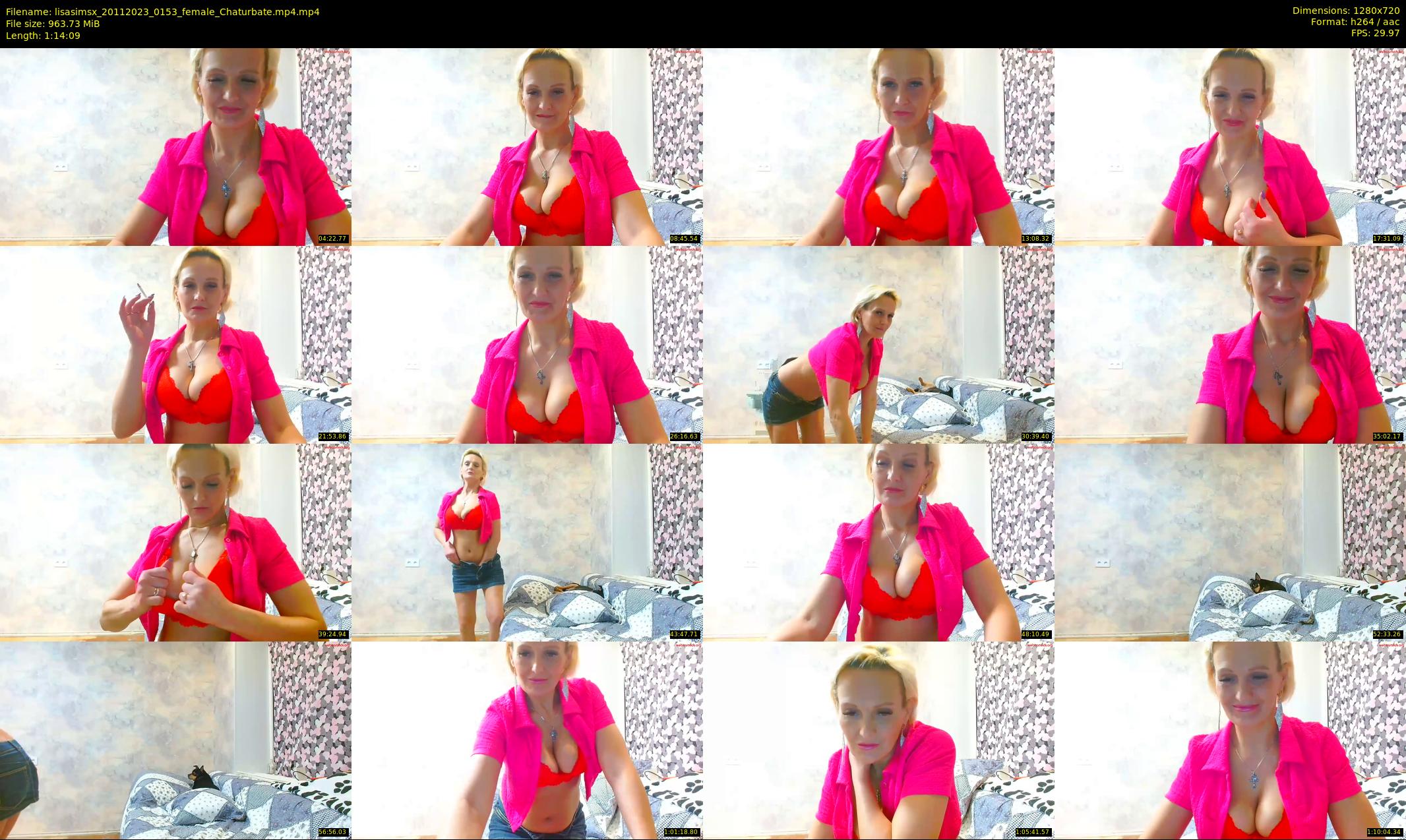 lisasimsx — 75 minute Chaturbate female cam show recording, 720p, Nov 20, 2023