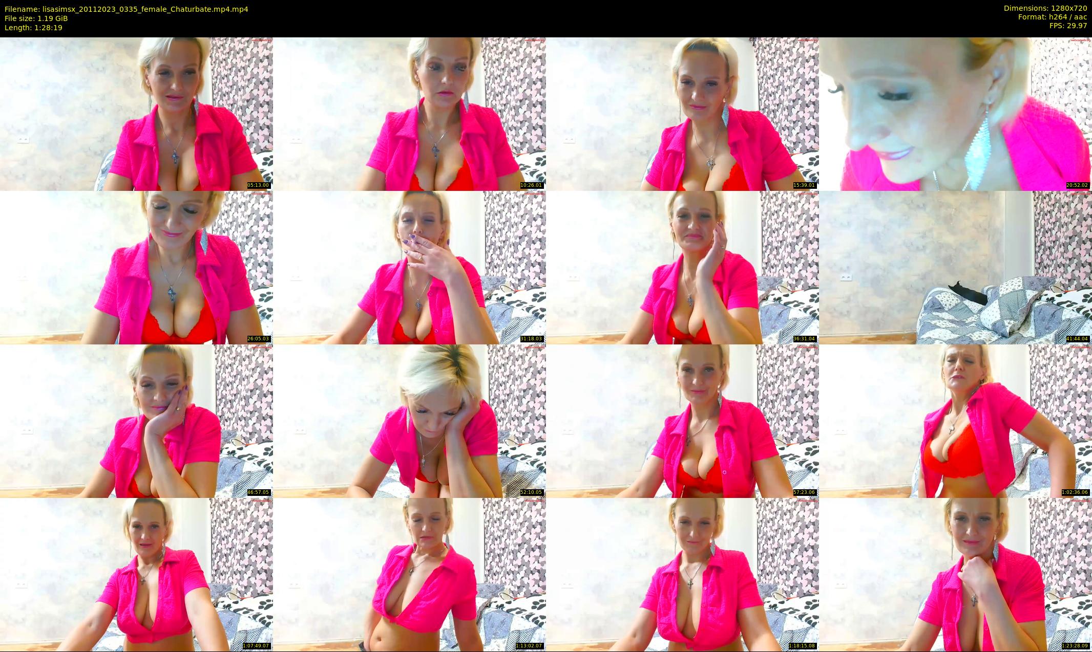 lisasimsx — 89 minute Chaturbate female cam show recording, 720p, Nov 20, 2023