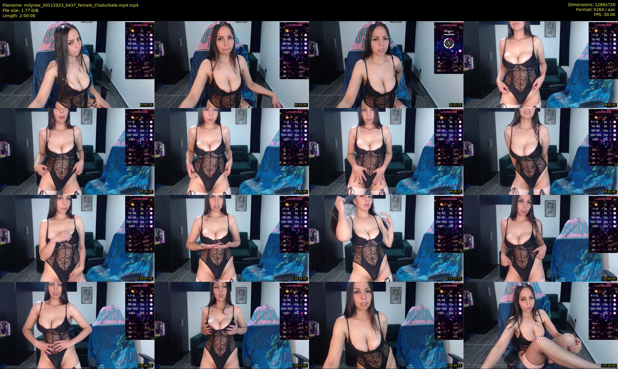 milynee — 120 minute Chaturbate female cam show recording, 720p, Nov 20, 2023