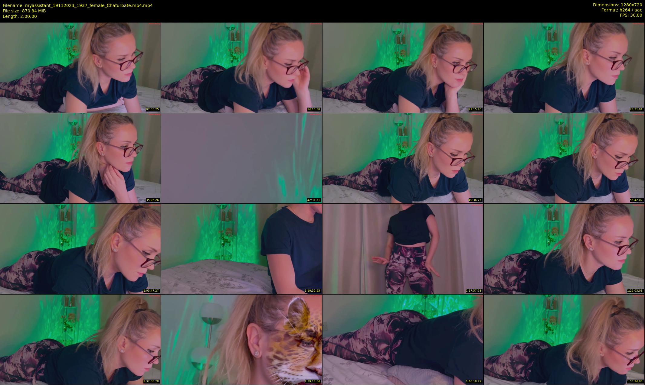 myassistant — 120 minute Chaturbate female cam show recording, 720p, Nov 19, 2023