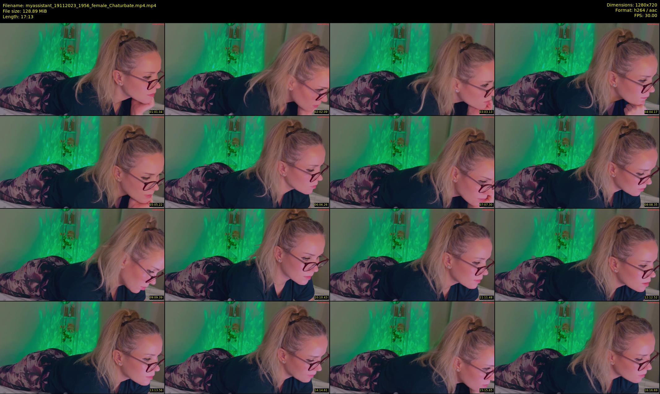 myassistant — 18 minute Chaturbate female cam show recording, 720p, Nov 19, 2023