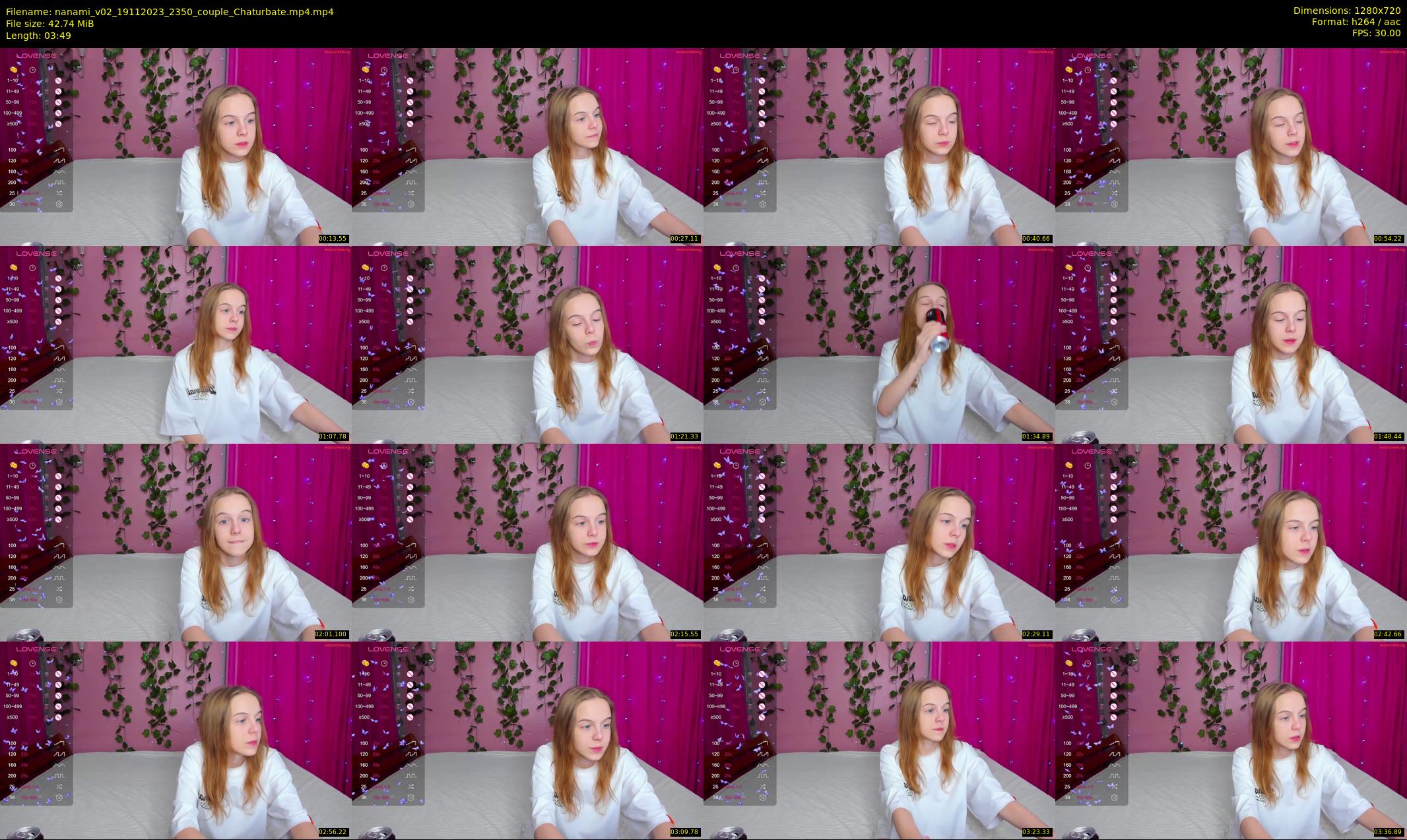 nanami_v02 — 4 minute Chaturbate couple cam show recording, 720p, Nov 19, 2023