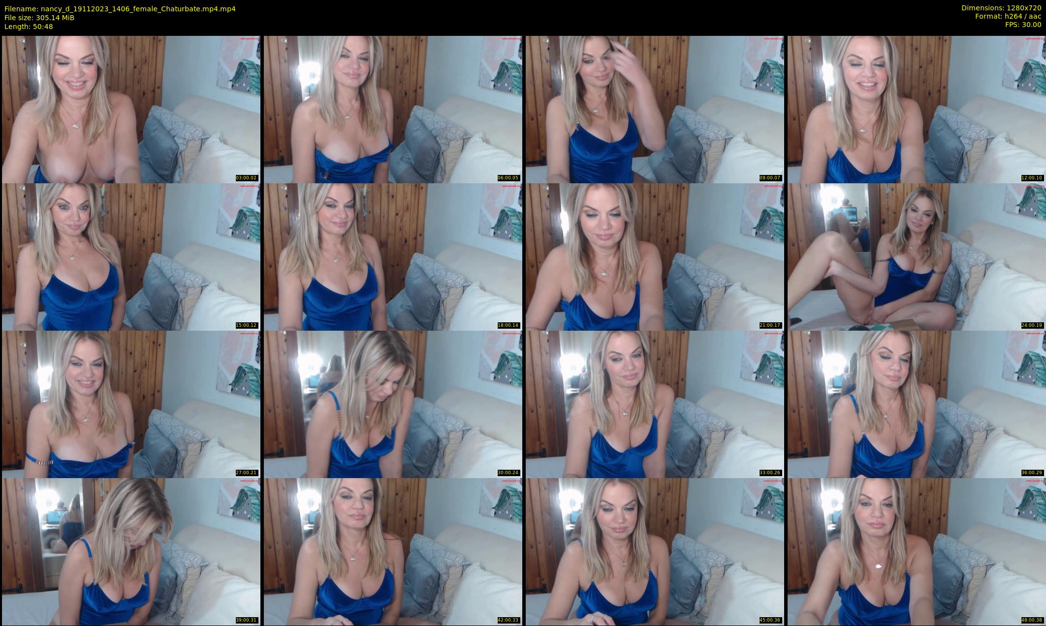 nancy_d — 51 minute Chaturbate female cam show recording, 720p, Nov 19, 2023