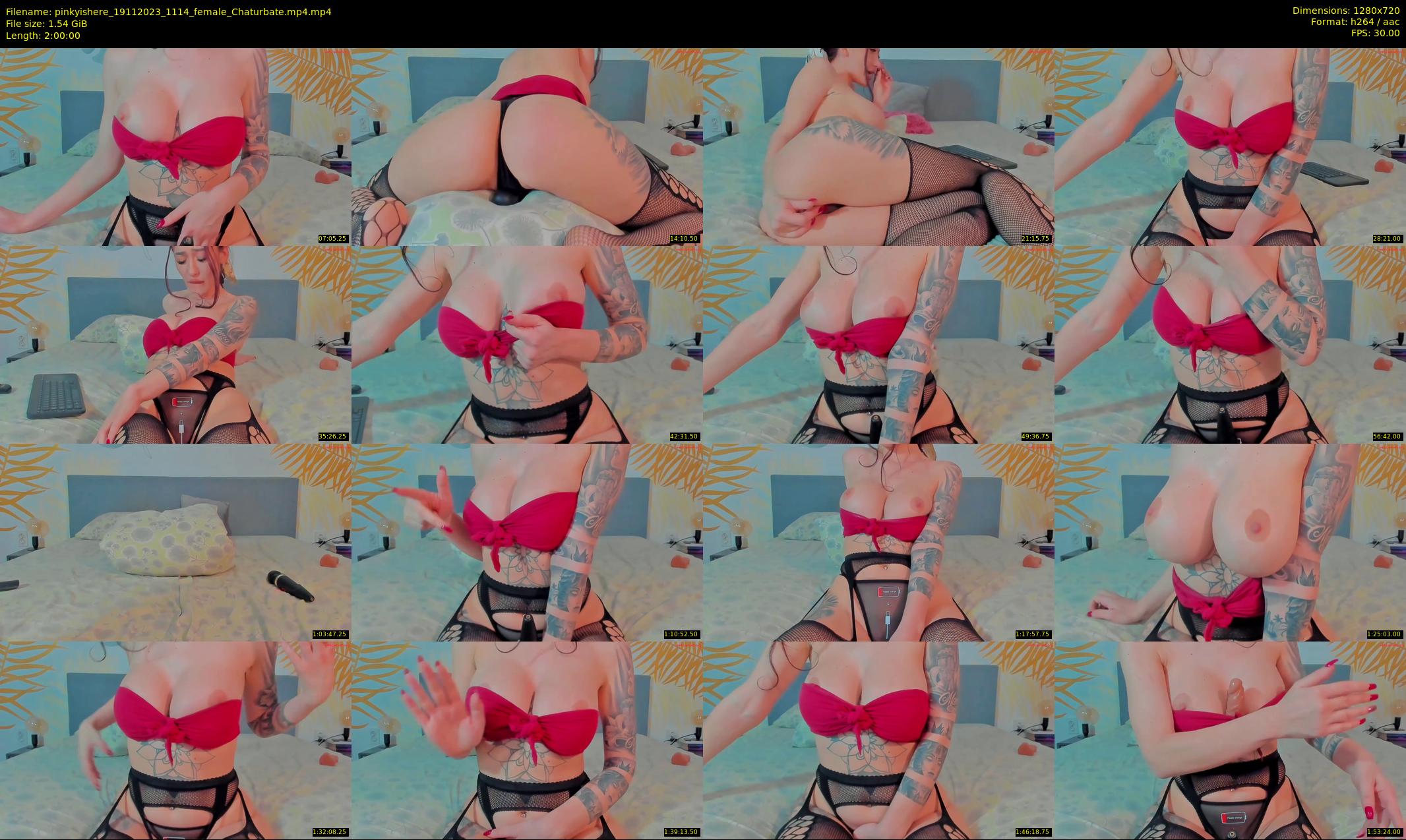 pinkyishere — 120 minute Chaturbate female cam show recording, 720p, Nov 19, 2023