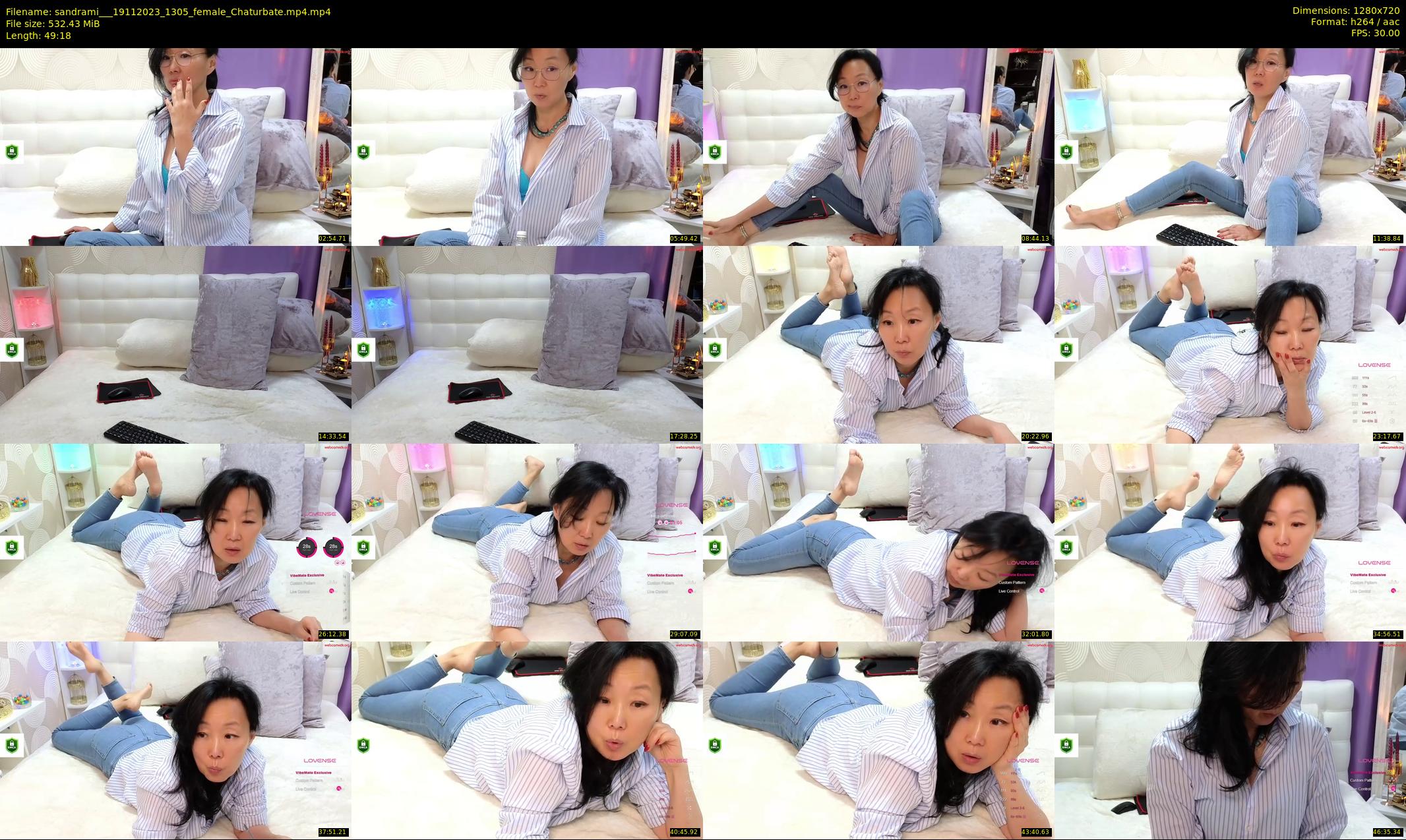 sandrami__ — 50 minute Chaturbate female cam show recording, 720p, Nov 19, 2023