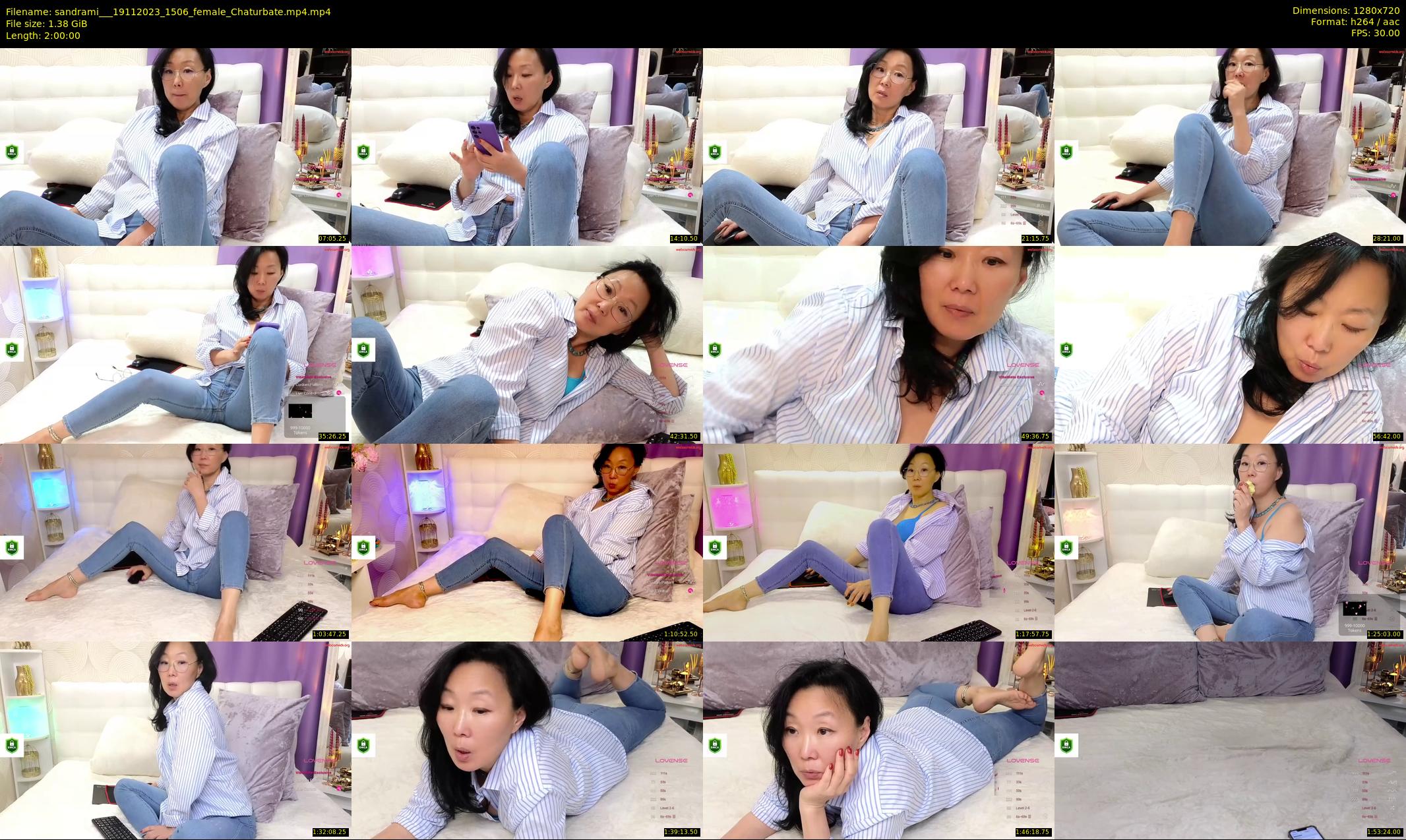 sandrami__ — 120 minute Chaturbate female cam show recording, 720p, Nov 19, 2023