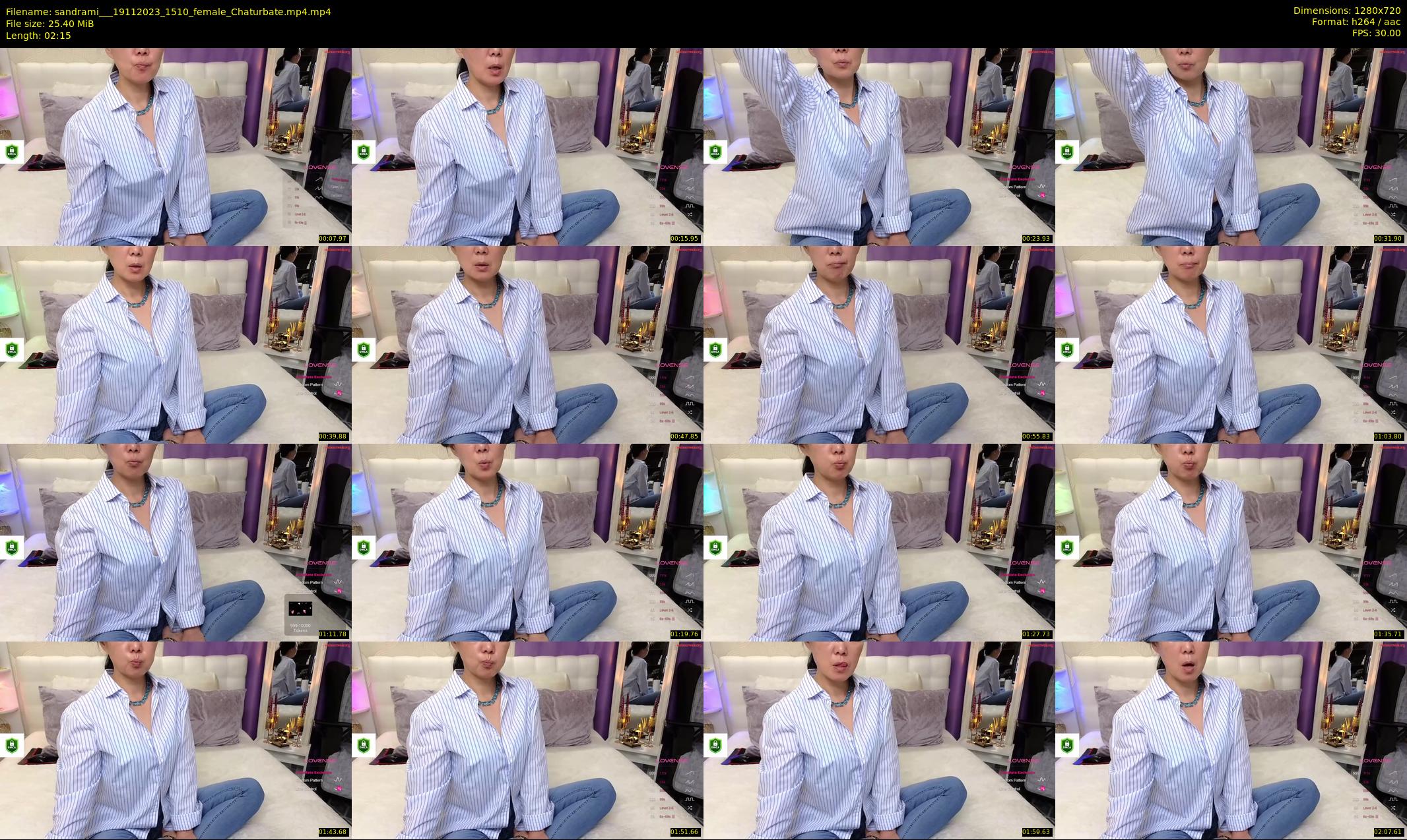 sandrami__ — 3 minute Chaturbate female cam show recording, 720p, Nov 19, 2023