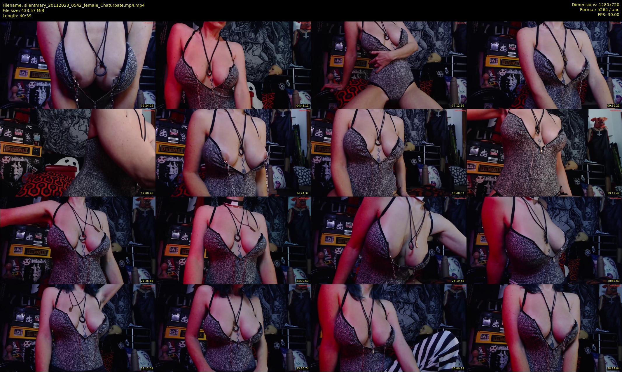 silentmary — 41 minute Chaturbate female cam show recording, 720p, Nov 20, 2023