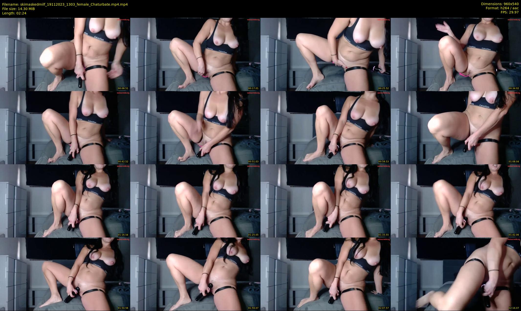 skimaskedmilf — 3 minute Chaturbate female cam show recording, 480p, Nov 19, 2023