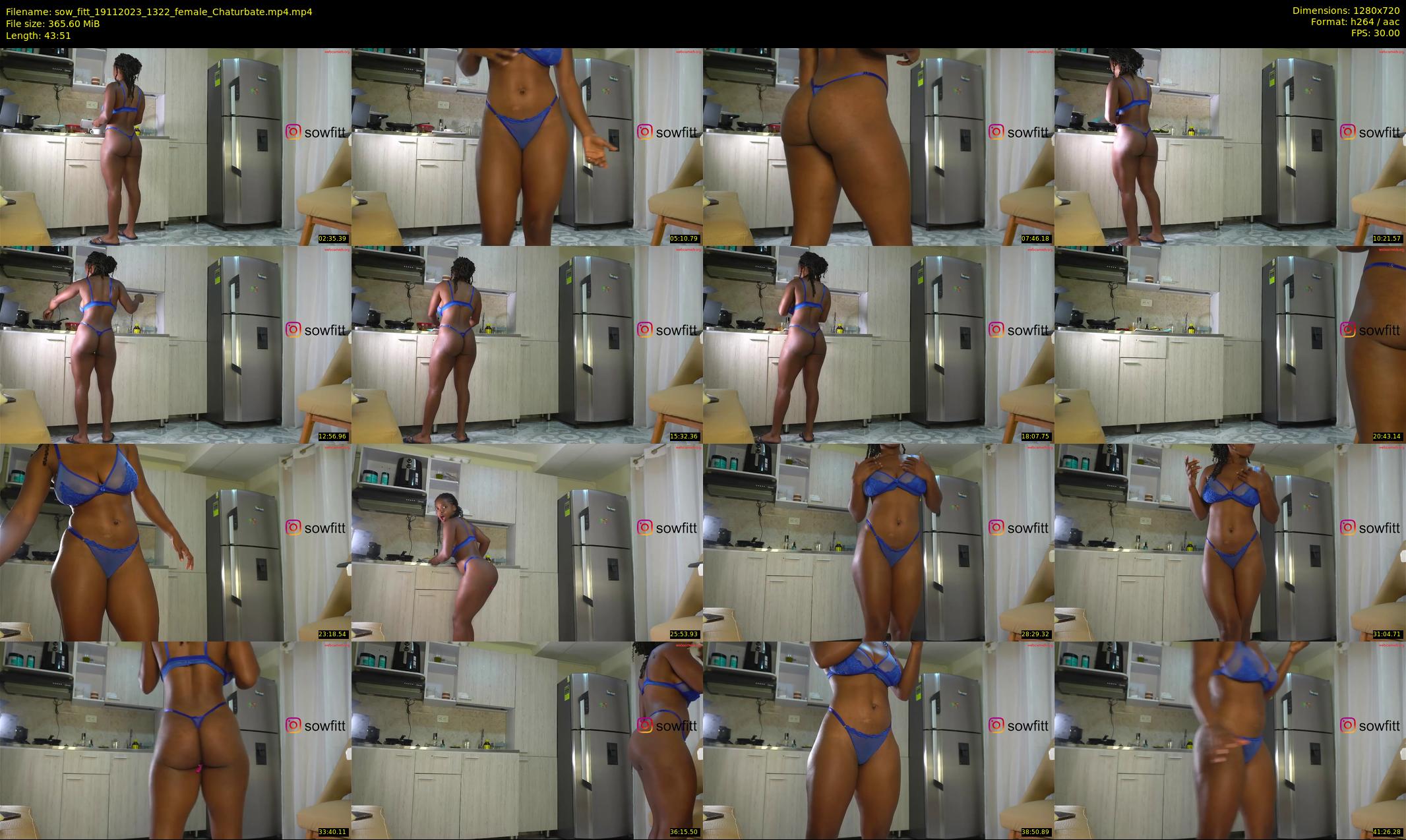 sow_fitt — 44 minute Chaturbate female cam show recording, 720p, Nov 19, 2023