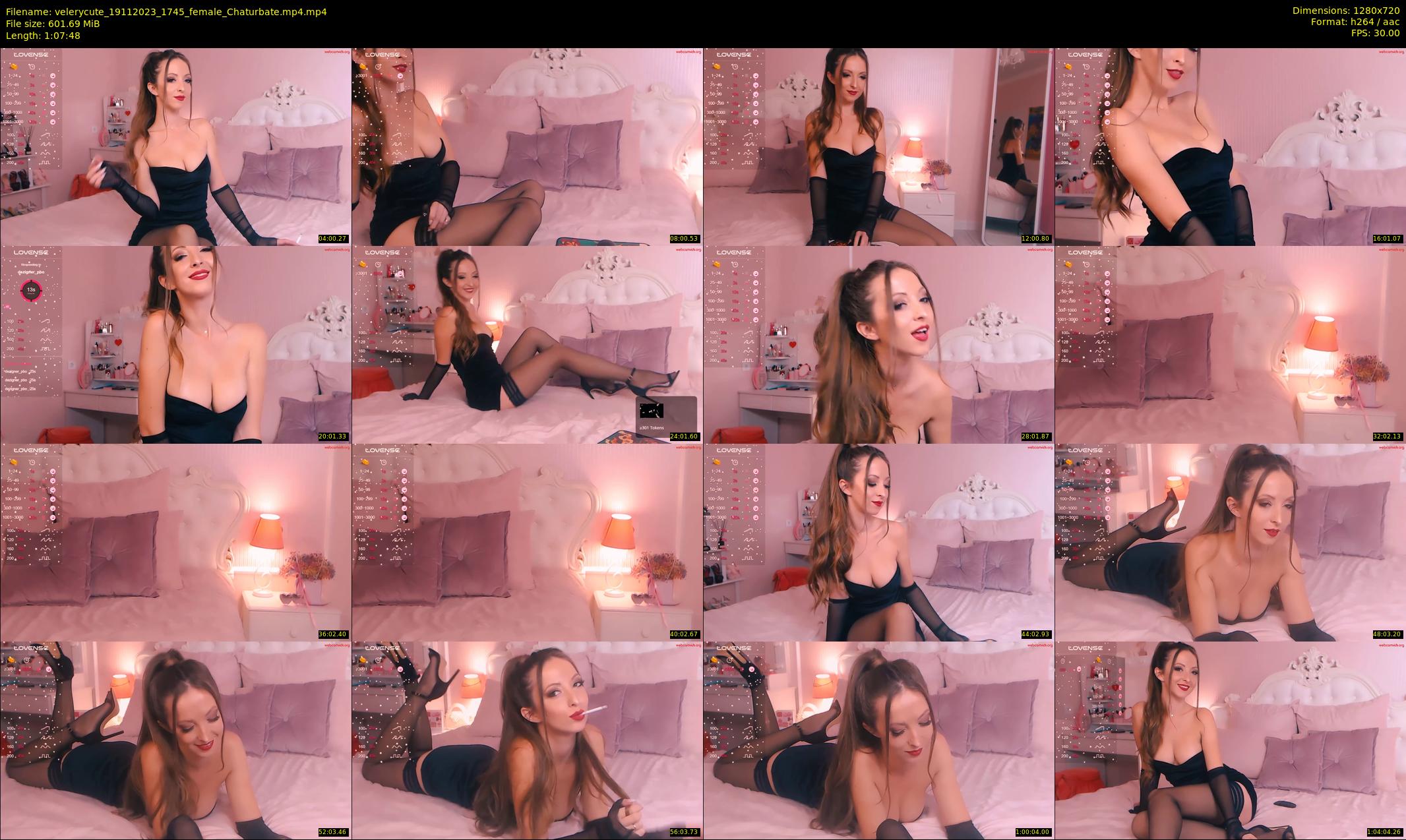 velerycute — 68 minute Chaturbate female cam show recording, 720p, Nov 19, 2023