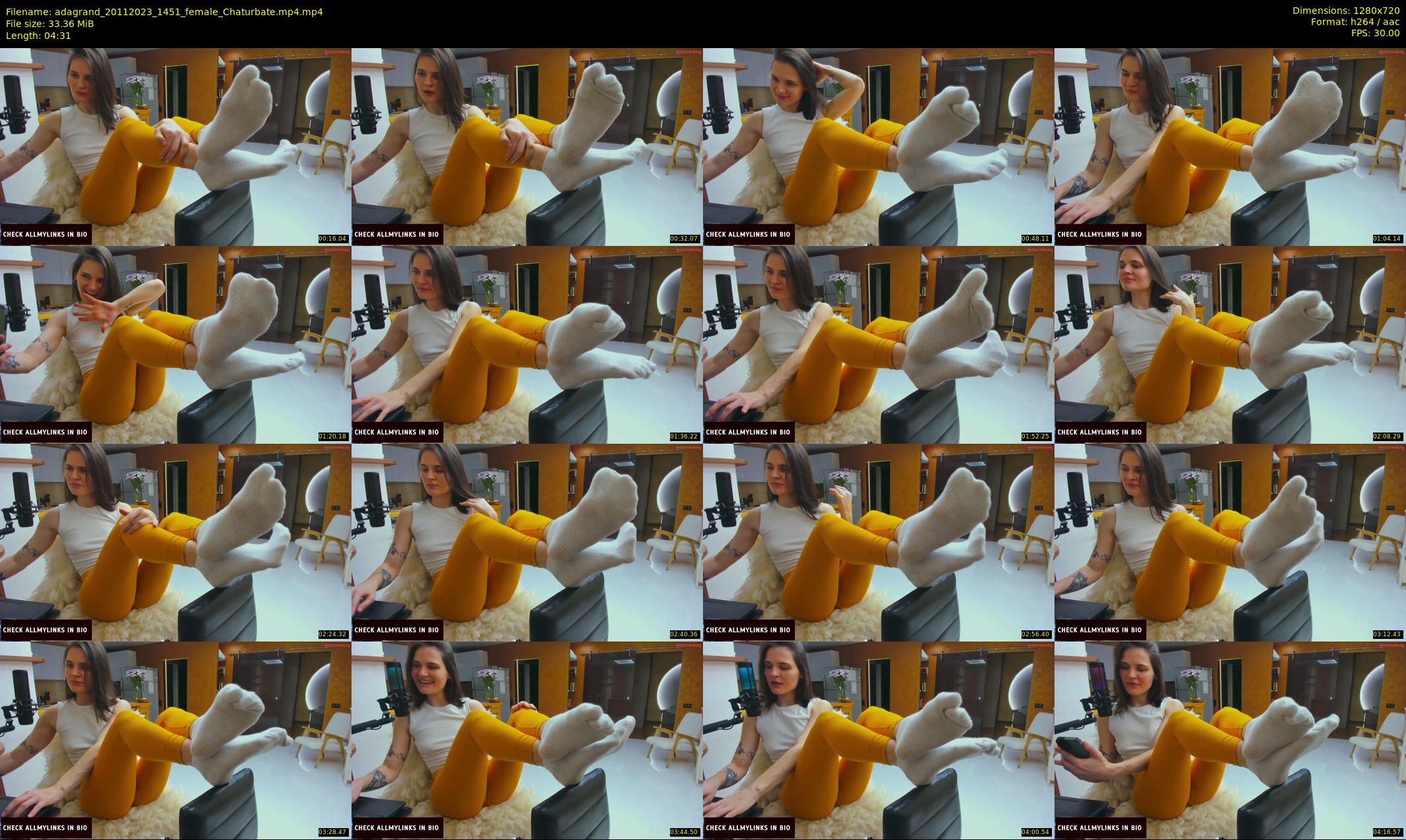 adagrand — 5 minute Chaturbate female cam show recording, 720p, Nov 20, 2023