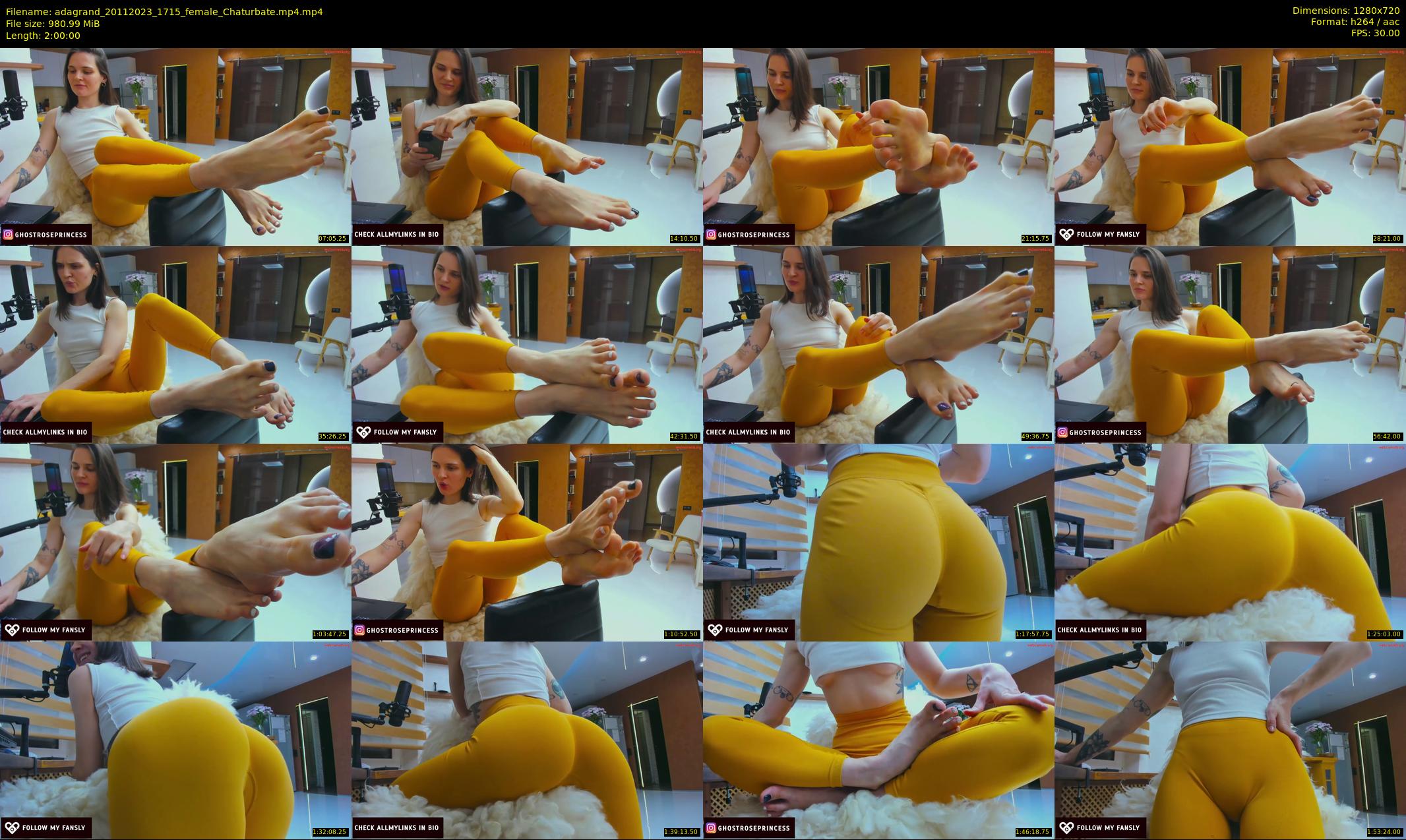 adagrand — 120 minute Chaturbate female cam show recording, 720p, Nov 20, 2023