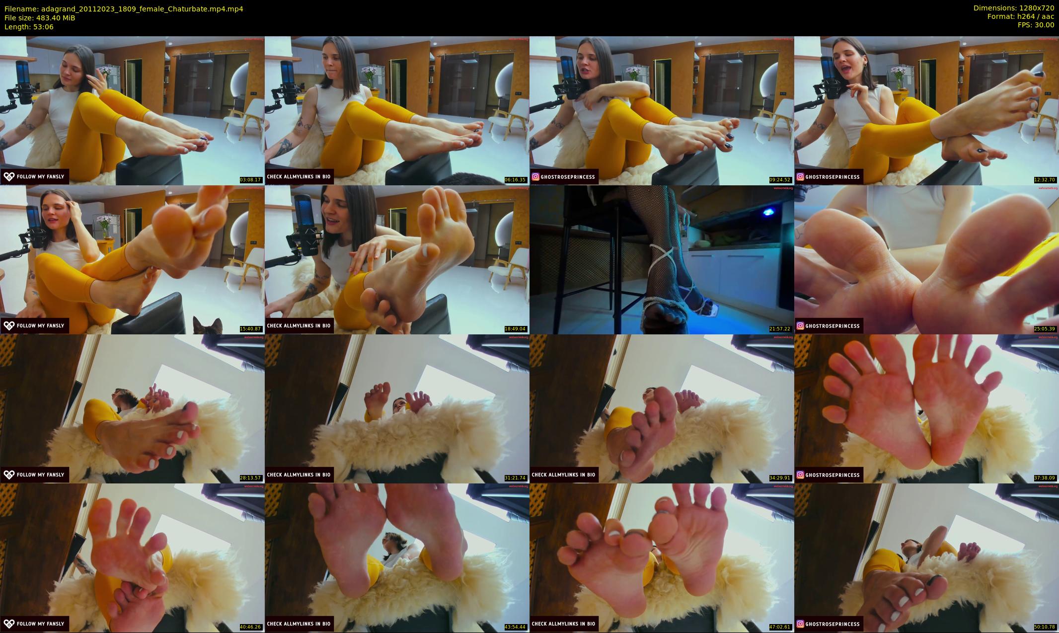adagrand — 54 minute Chaturbate female cam show recording, 720p, Nov 20, 2023
