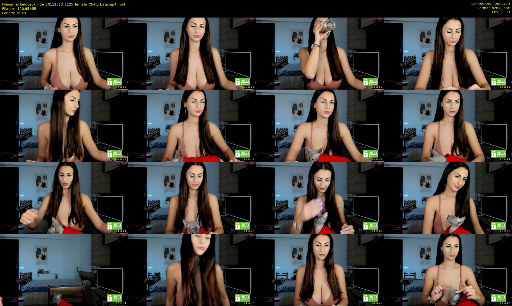 belovedkhlloe — 17 minute Chaturbate female cam show recording, 720p, Nov 20, 2023