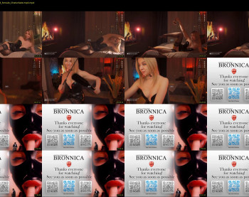 bronnica — 23 minute Chaturbate female cam show recording, 720p, Nov 20, 2023