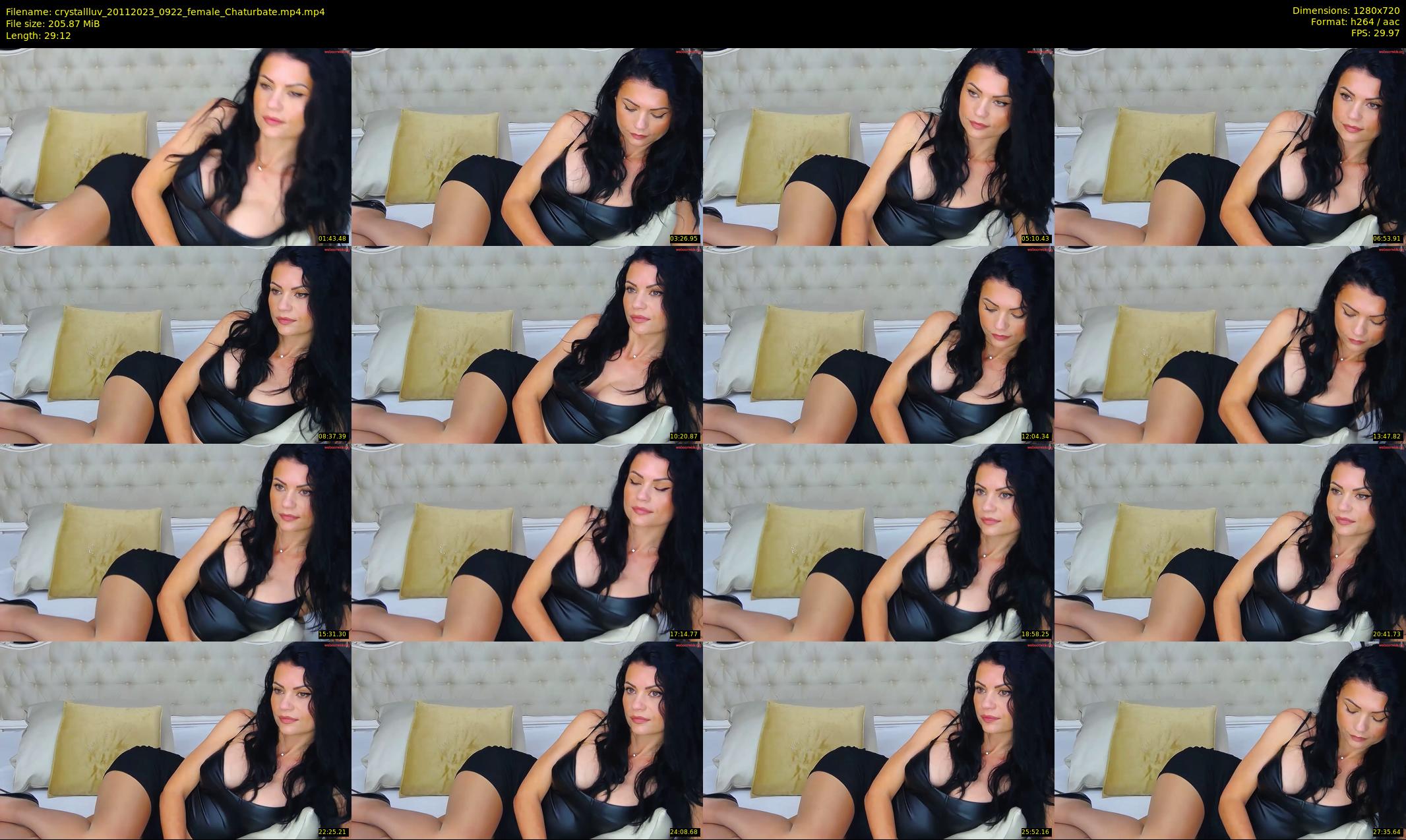 crystallluv — 30 minute Chaturbate female cam show recording, 720p, Nov 20, 2023