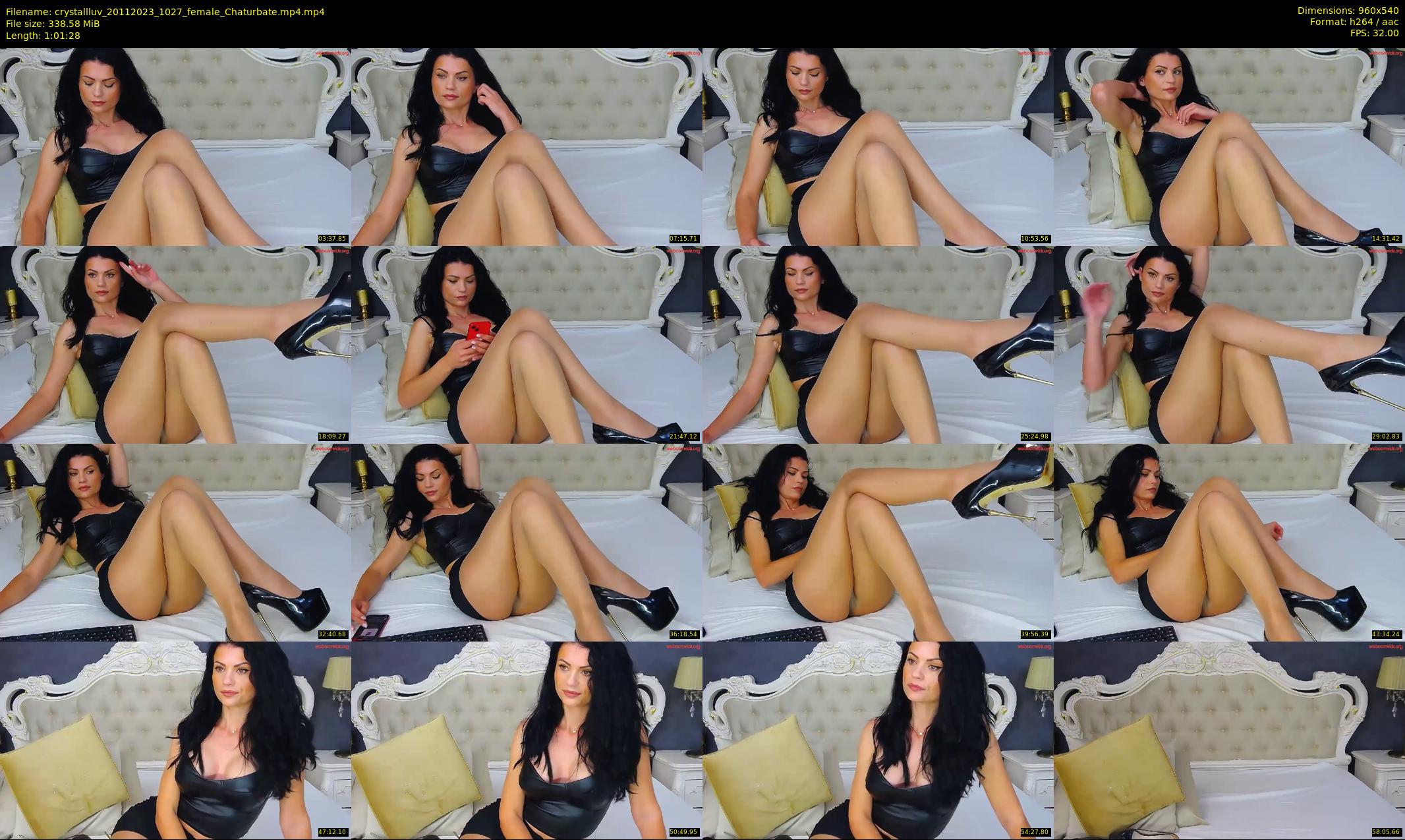 crystallluv — 62 minute Chaturbate female cam show recording, 480p, Nov 20, 2023
