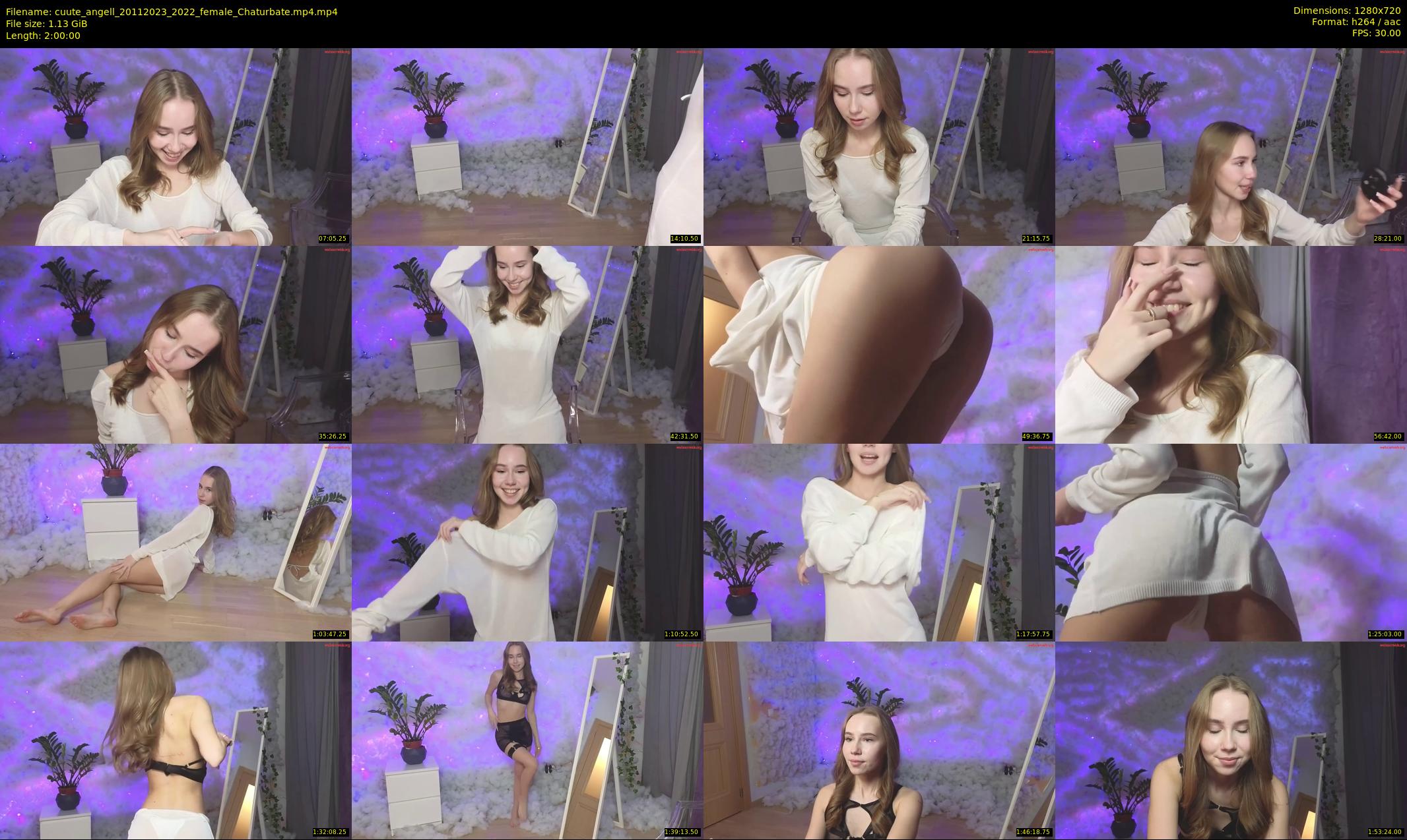 cuute_angell — 120 minute Chaturbate female cam show recording, 720p, Nov 20, 2023