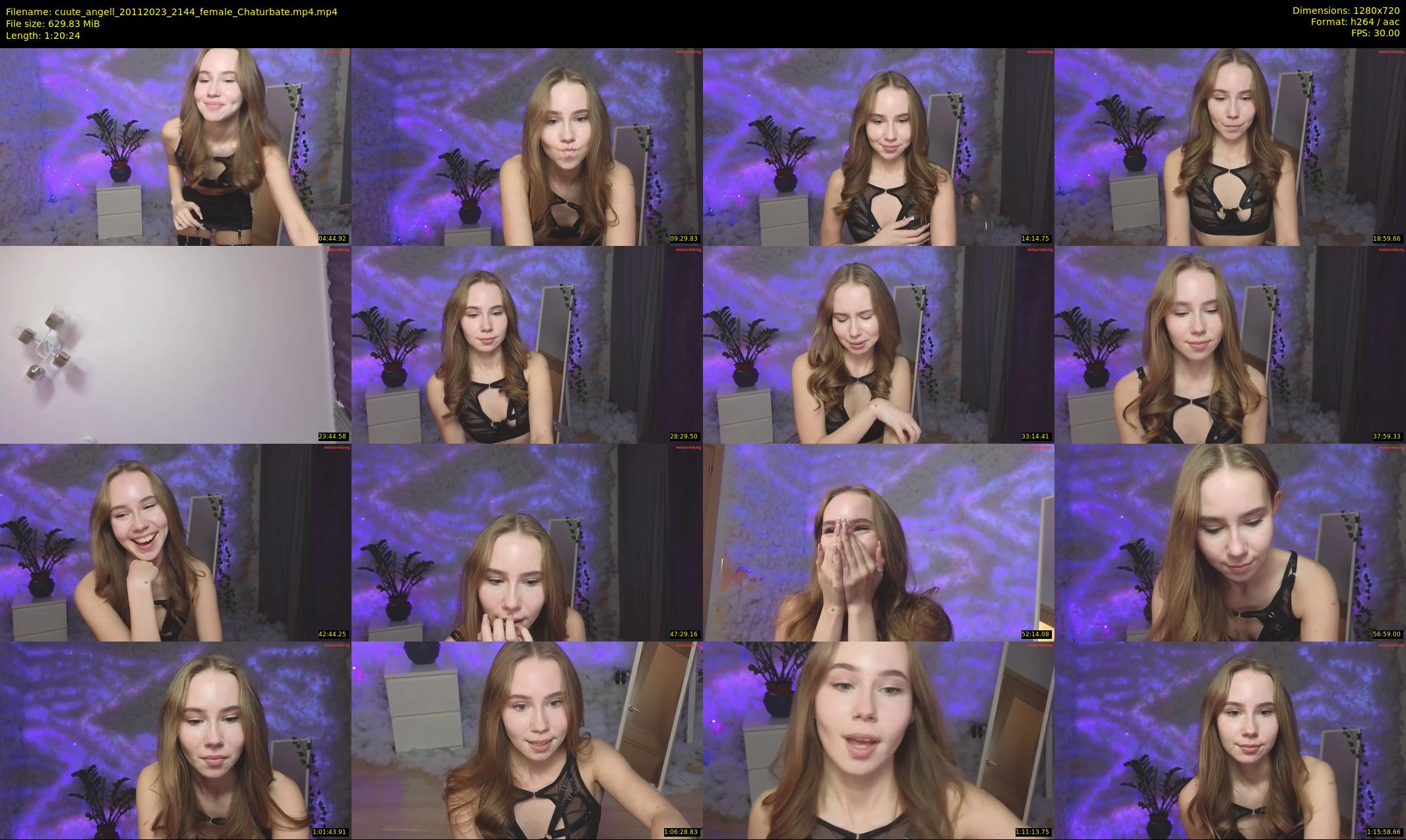 cuute_angell — 81 minute Chaturbate female cam show recording, 720p, Nov 20, 2023