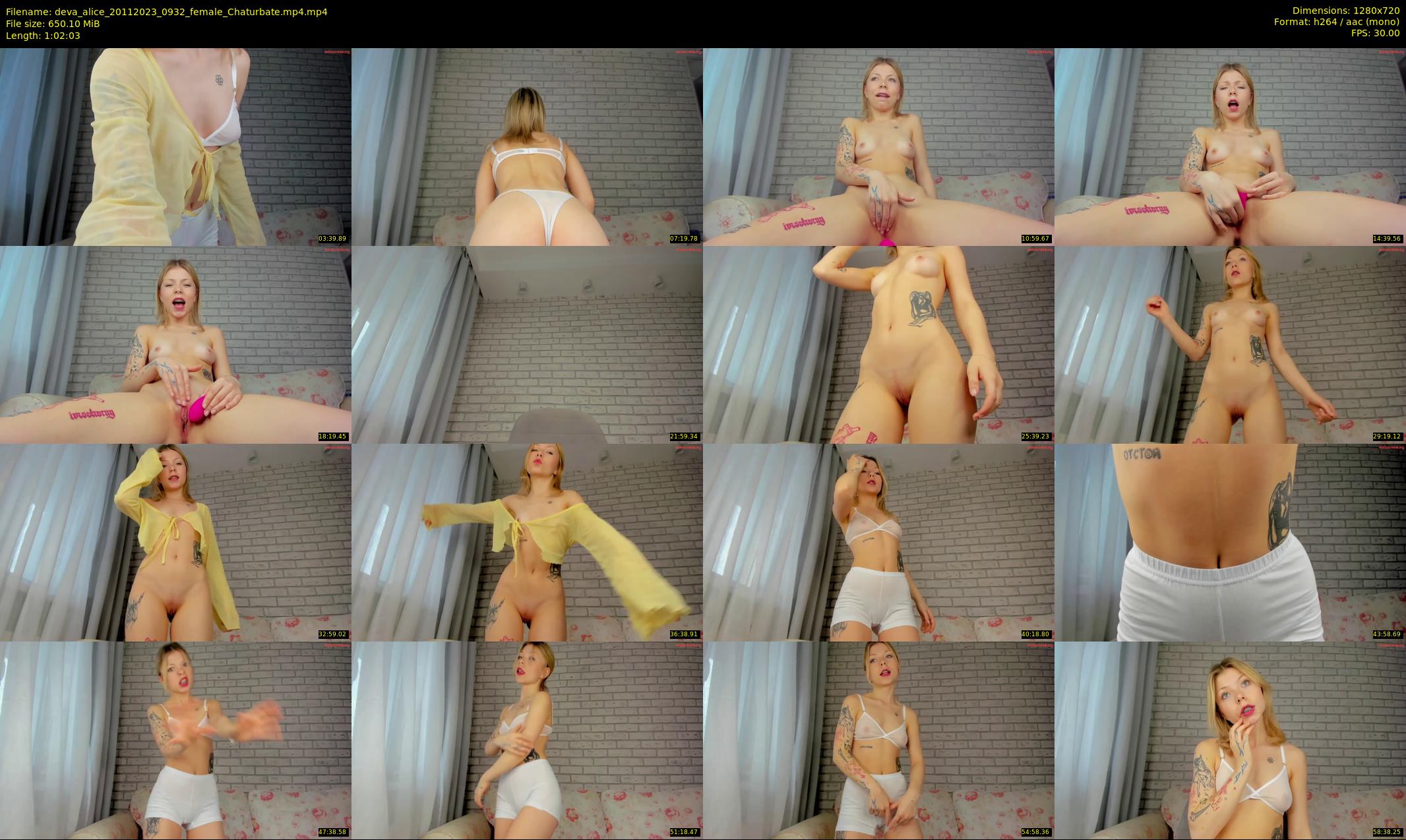 deva_alice — 63 minute Chaturbate female cam show recording, 720p, Nov 20, 2023