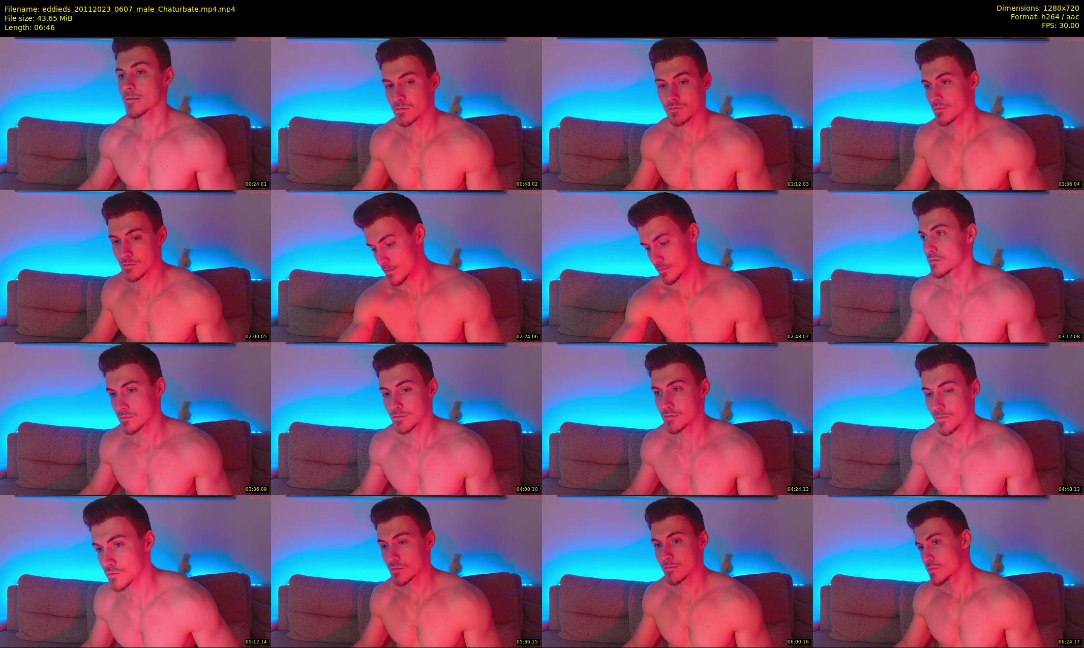 eddieds — 7 minute Chaturbate male cam show recording, 720p, Nov 20, 2023
