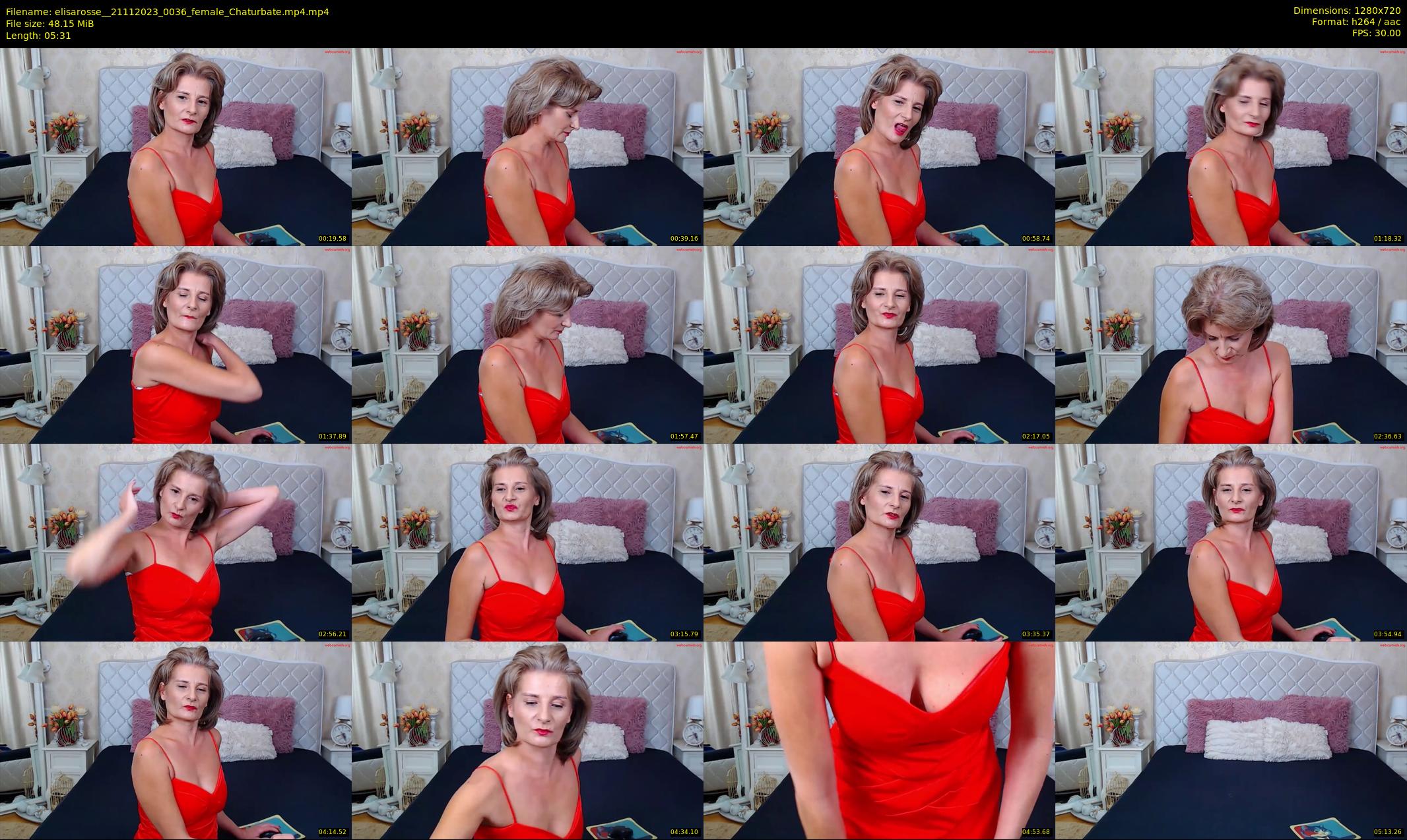 elisarosse_ — 6 minute Chaturbate female cam show recording, 720p, Nov 21, 2023