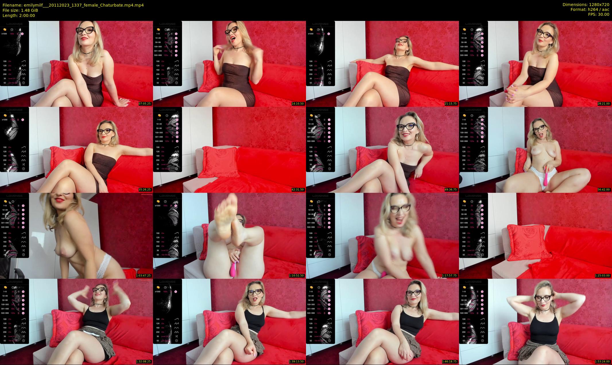 emilymilf__ — 120 minute Chaturbate female cam show recording, 720p, Nov 20, 2023